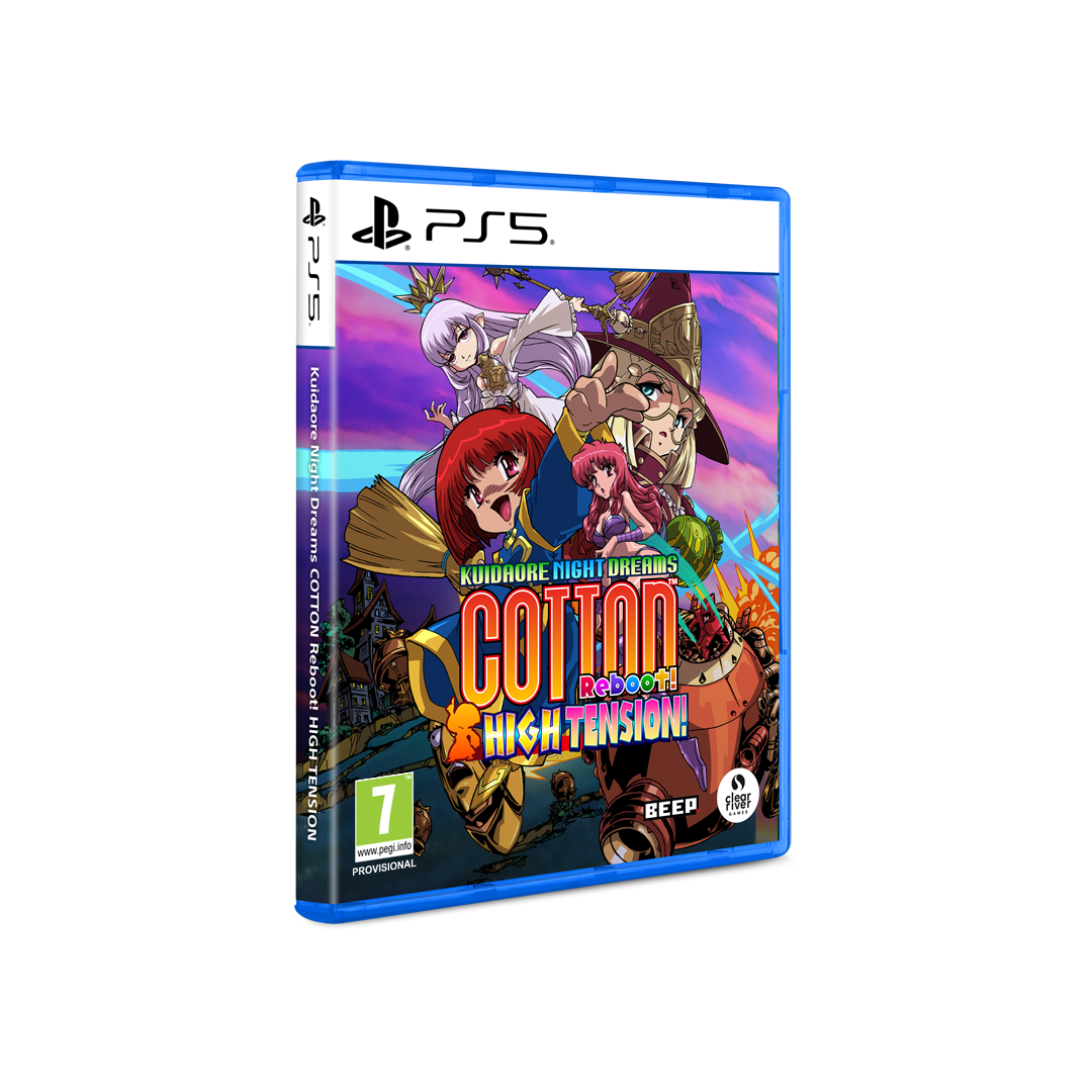 Cotton Reboot! High Tension! PS5 - Jeux Vidéo Physique - Clear River Games - Shop Just for Games