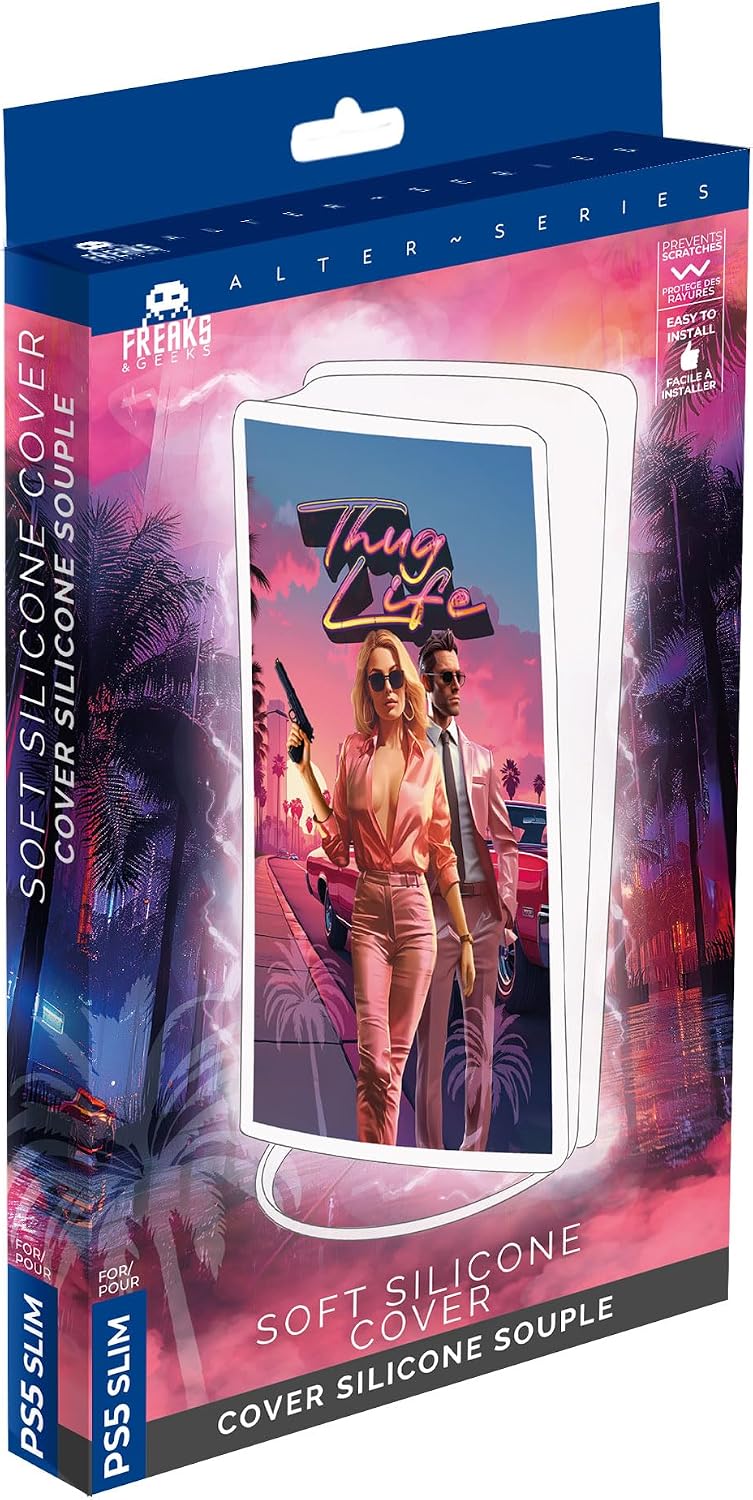 Cover Silicone Souple PS5 Slim - Alter Series Thug Life - Custom - Freaks and Geeks - Shop Just for Games