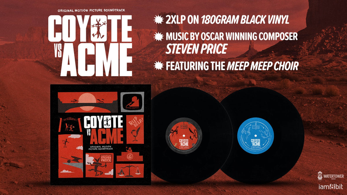 Coyote vs. Acme Vinyle 2LP - Vinyles - iam8bit - Shop Just for Games