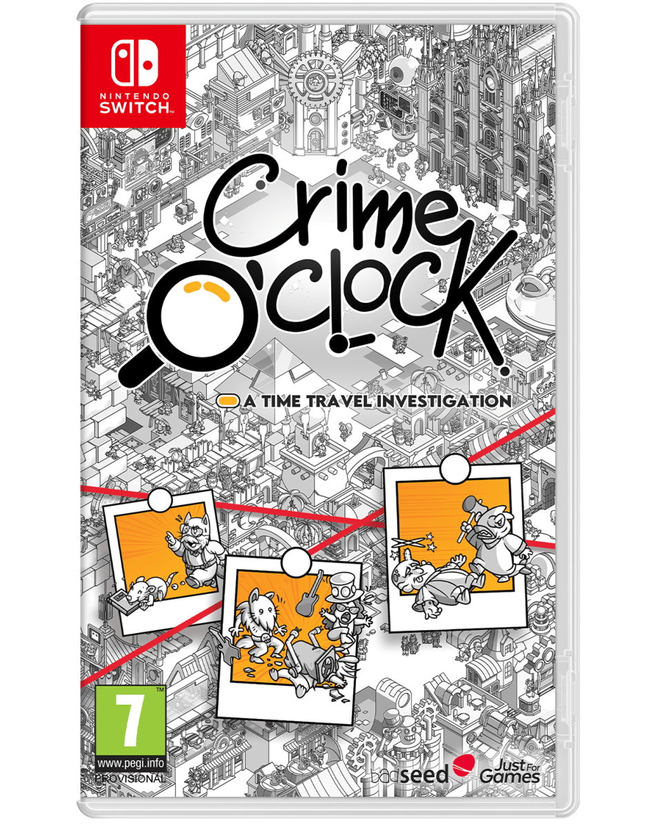 Crime O'Clock Nintendo SWITCH - Jeux Vidéo Physique - Just For Games - Shop Just for Games