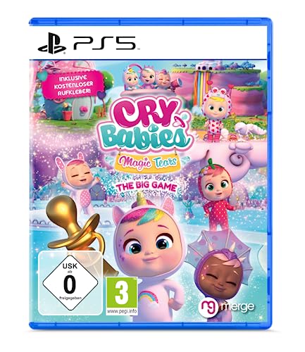 Cry Babies Magic Tears: The Big Game PS5 USK - Jeux Vidéo Physique - MERGE - Shop Just for Games
