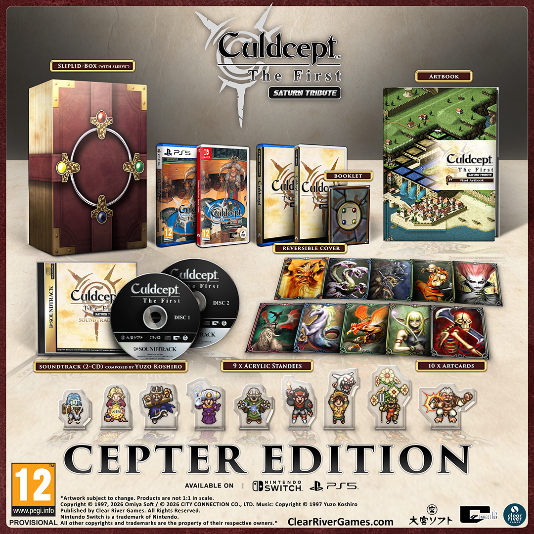Culdcept The First Saturn Tribute Cepter Edition PS5 - Jeux Vidéo Physique - Clear River Games - Shop Just for Games