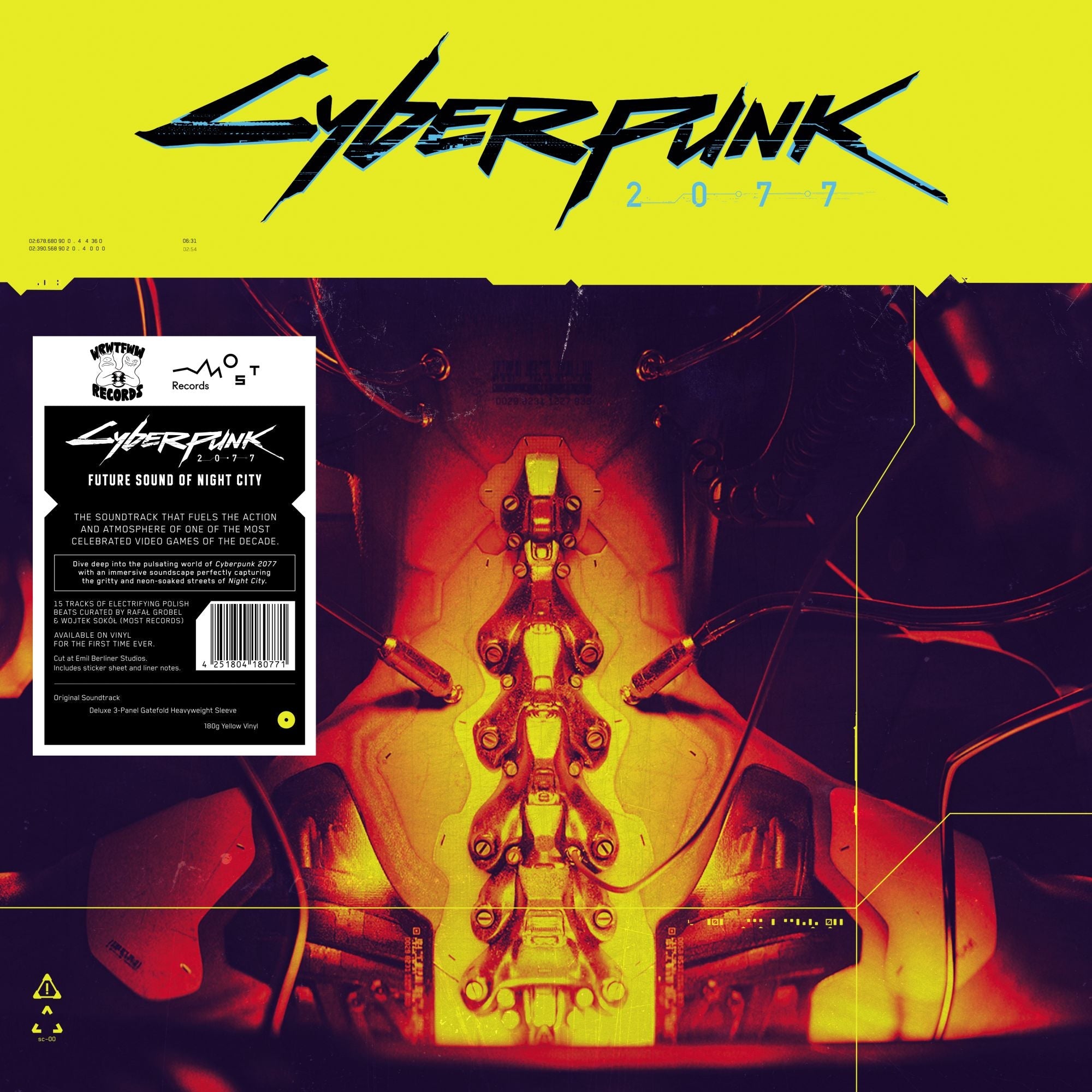 Cyberpunk 2077 Future Sound of Night City Vinyle 3LP - Vinyles - BIGWAX - Shop Just for Games