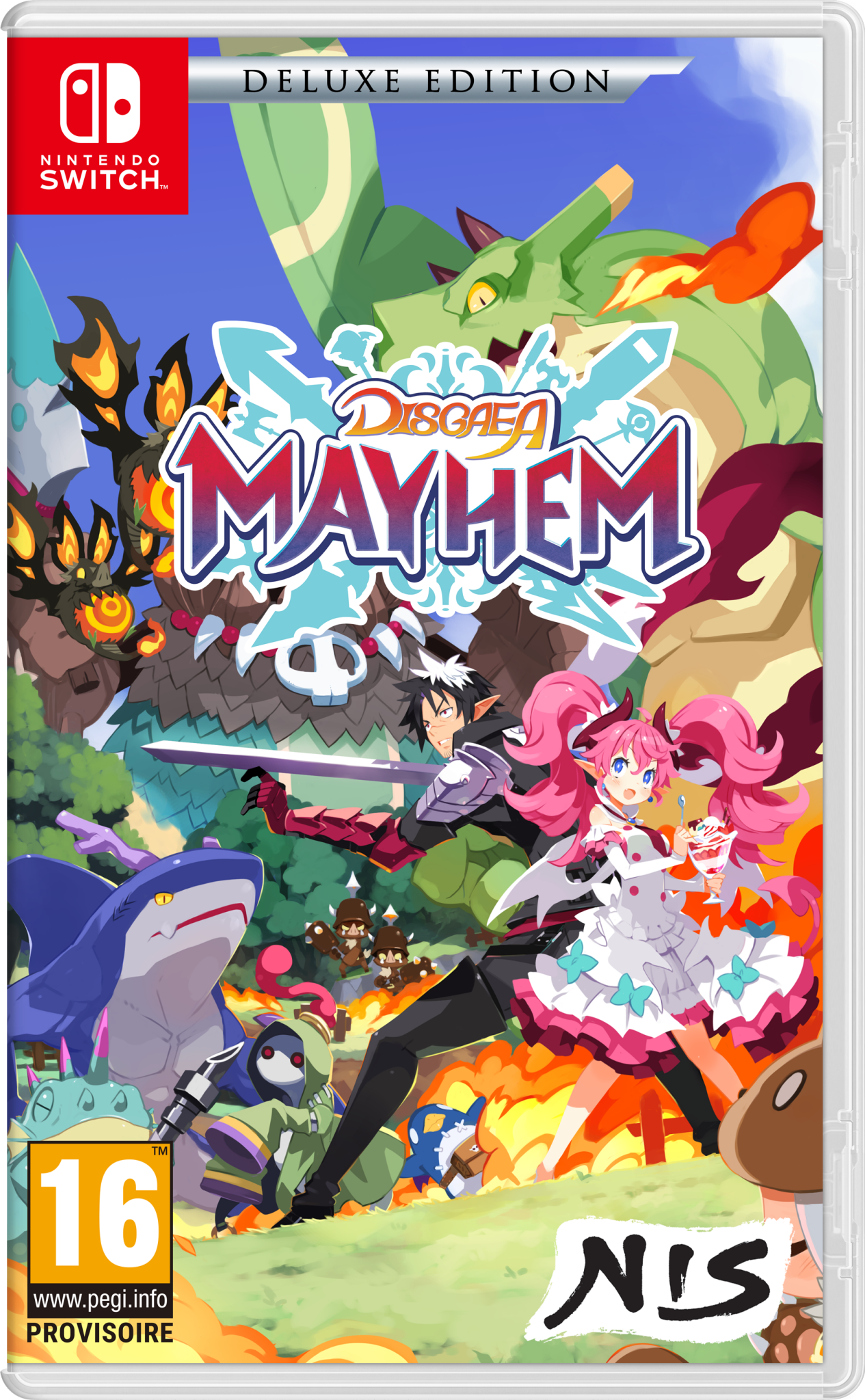 Disgaea Mayem Deluxe Edition SWITCH - Jeux Vidéo Physique - NIS America - Shop Just for Games