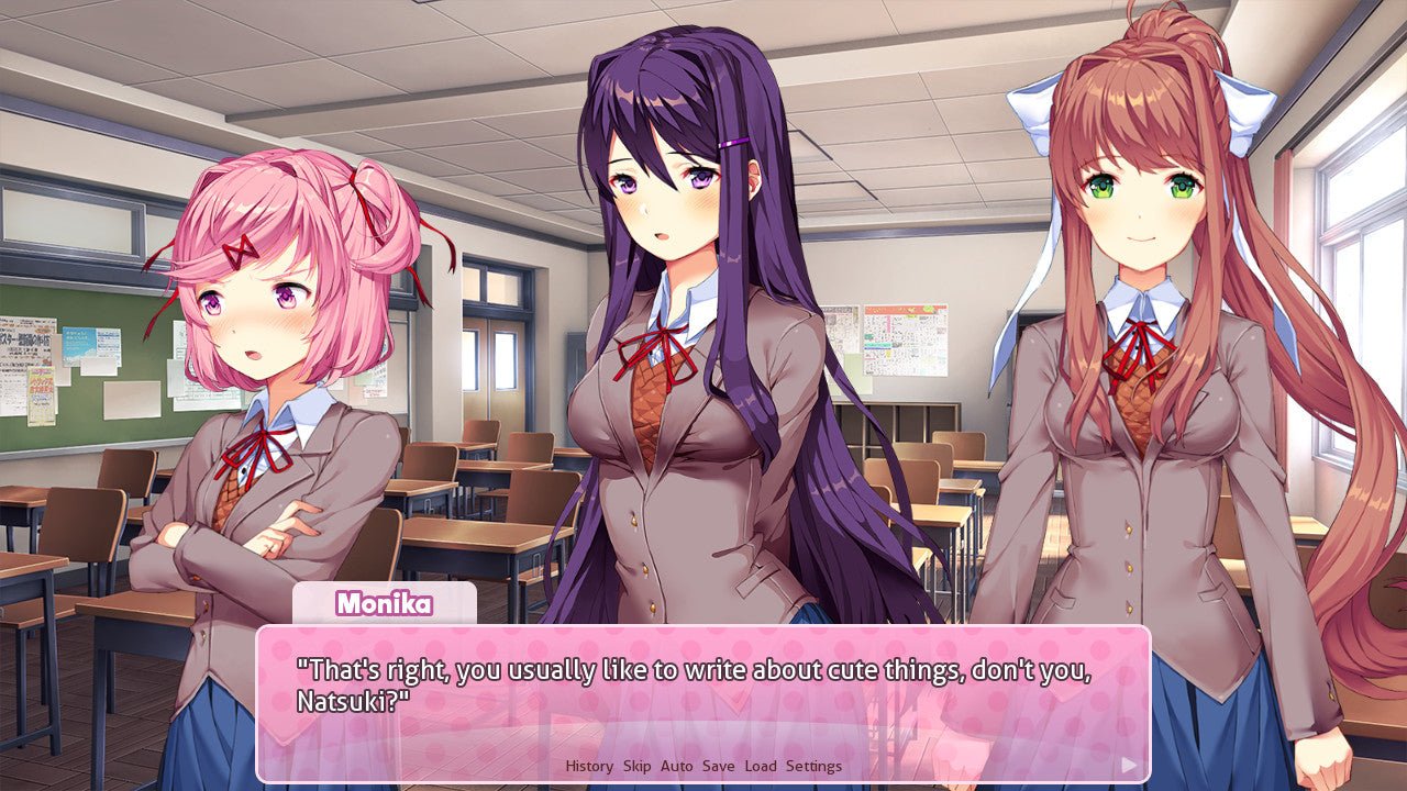 Doki Doki Literature Club Plus! SWITCH - Jeux Vidéo Physique - Meridiem - Shop Just for Games