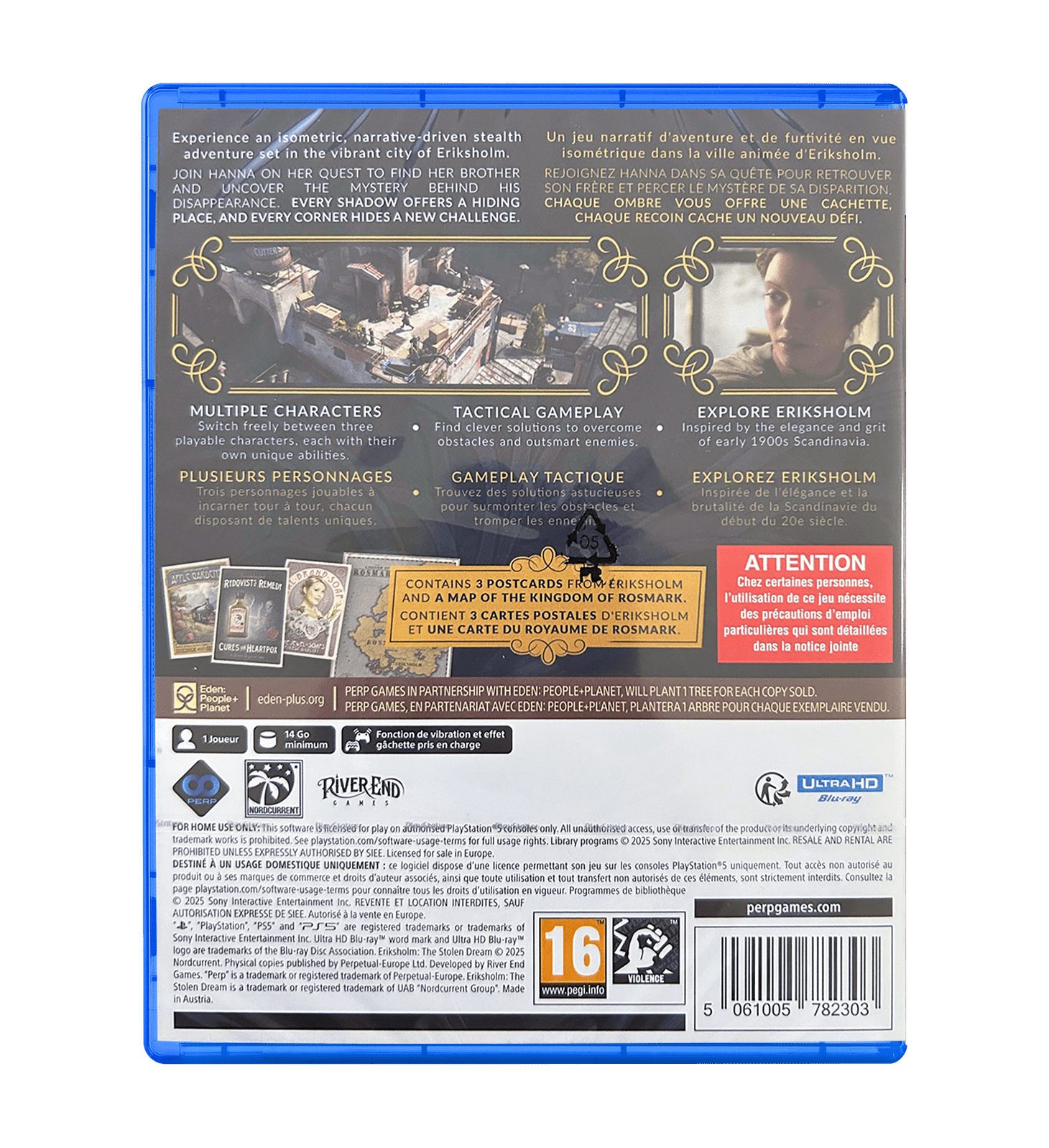 Eriksholm The Stolen Dream PS5 - Jeux Vidéo Physique - PERP GAMES - Shop Just for Games