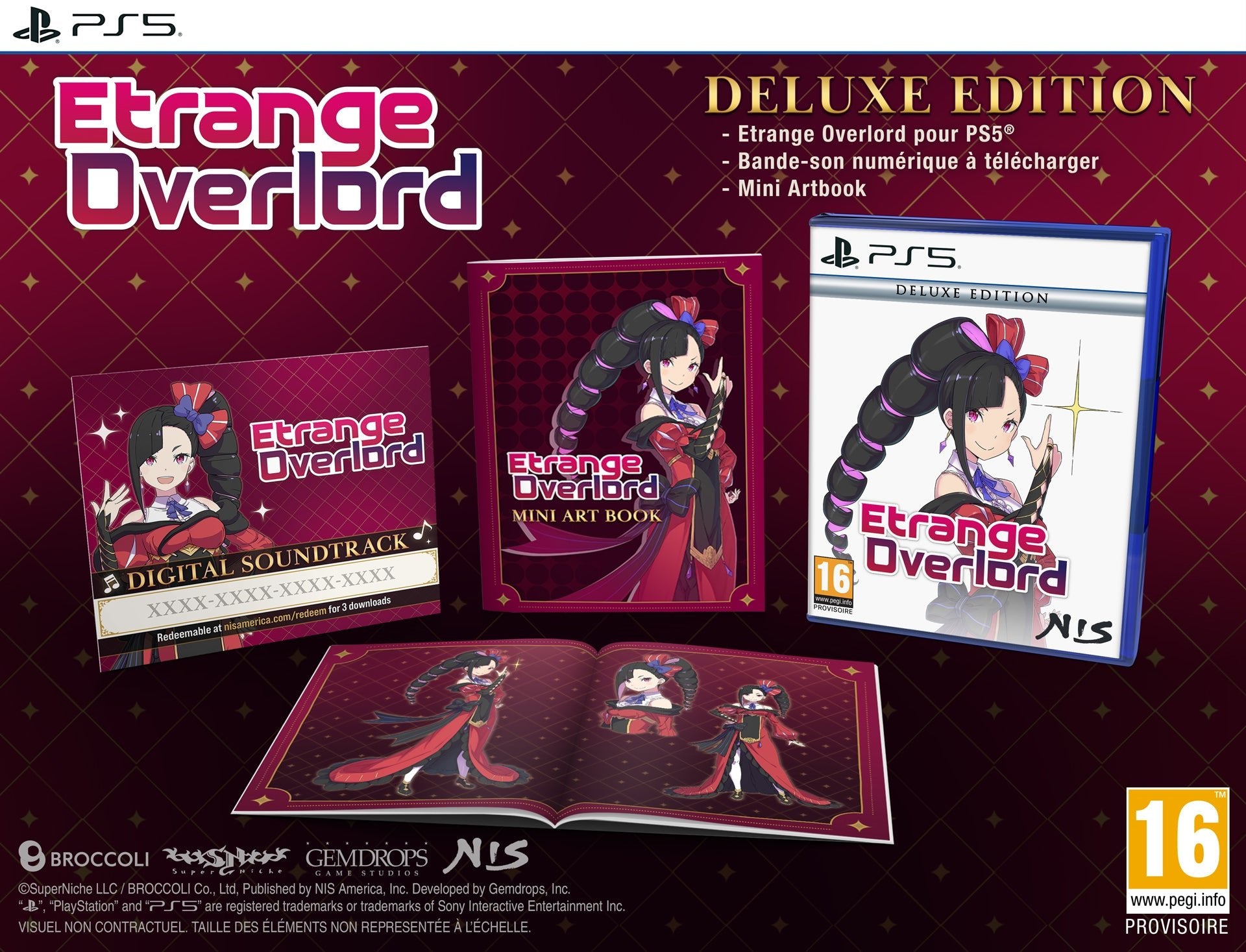 Etrange Overlord Deluxe Edition PS5 - Jeux Vidéo Physique - NIS America - Shop Just for Games