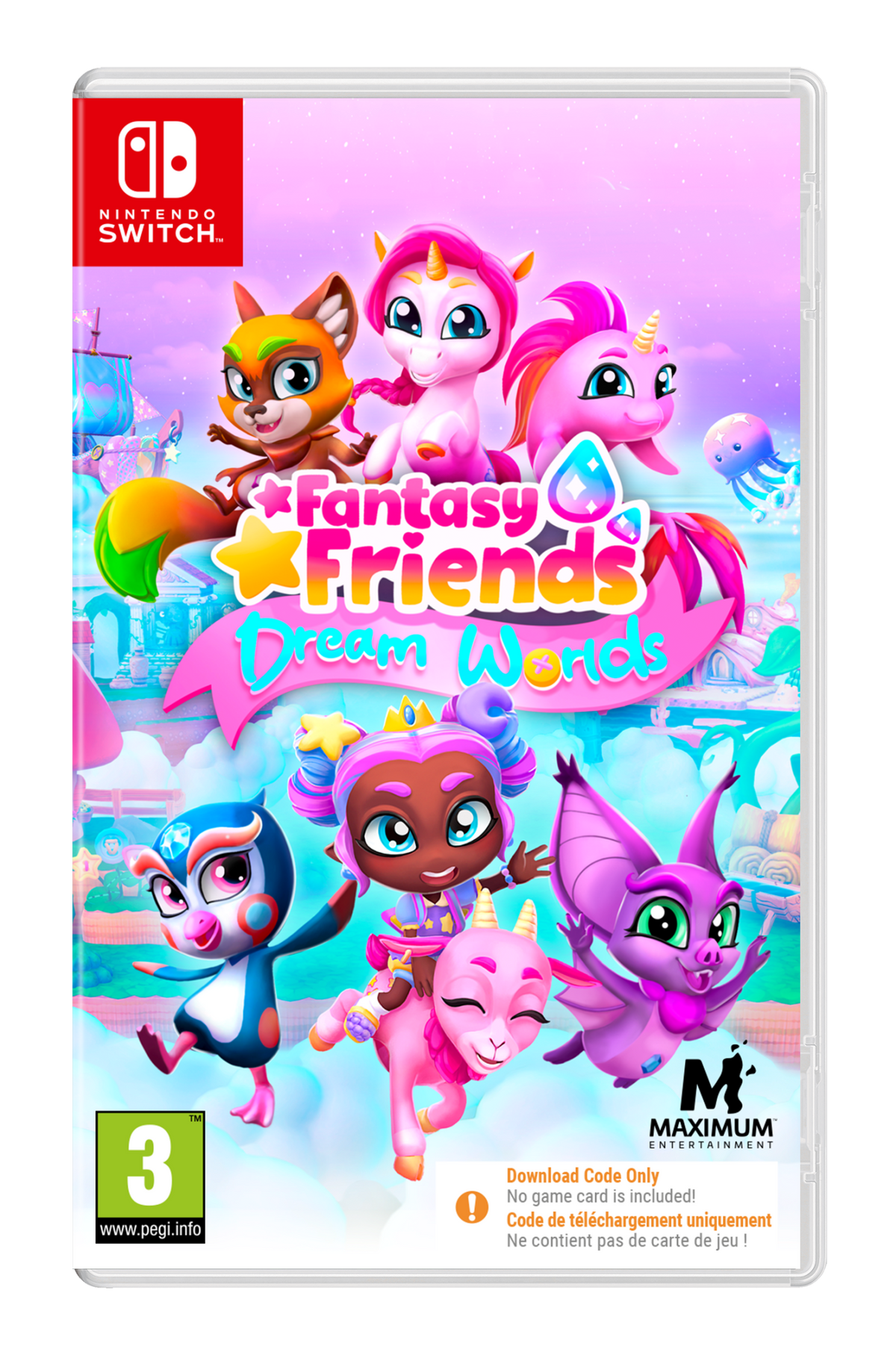 Fantasy Friends Dream Worlds Nintendo Switch (Code de téléchargement) - Jeux Vidéo Code de Téléchargement - Maximum Entertainment - Shop Just for Games