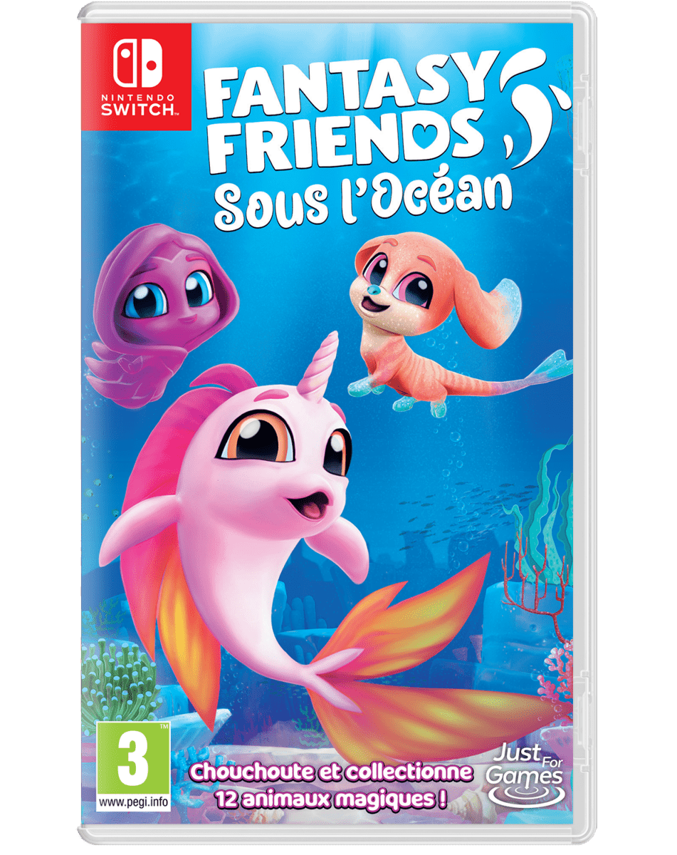 Fantasy Friends: Sous l'océan Nintendo SWITCH - Jeux Vidéo Physique - Just For Games - Shop Just for Games
