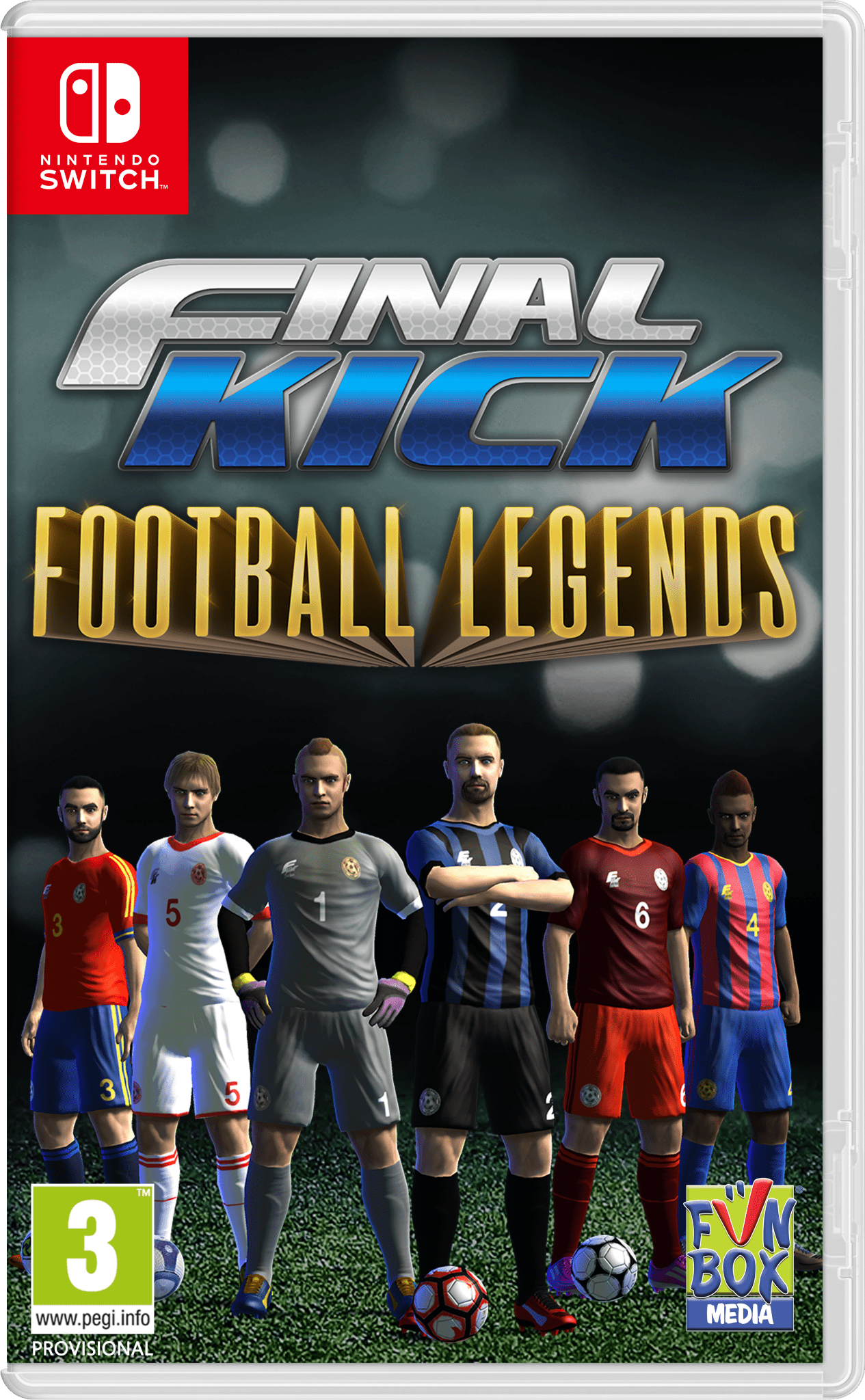 Final Kick Football Legends Nintendo Switch - Jeux Vidéo Physique - Funbox - Shop Just for Games