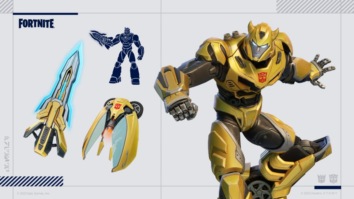 Fortnite Pack Transformers Nintendo SWITCH - 1000 V - Bucks inclus ! - Jeux Vidéo Code de Téléchargement - Epic Games - Shop Just for Games