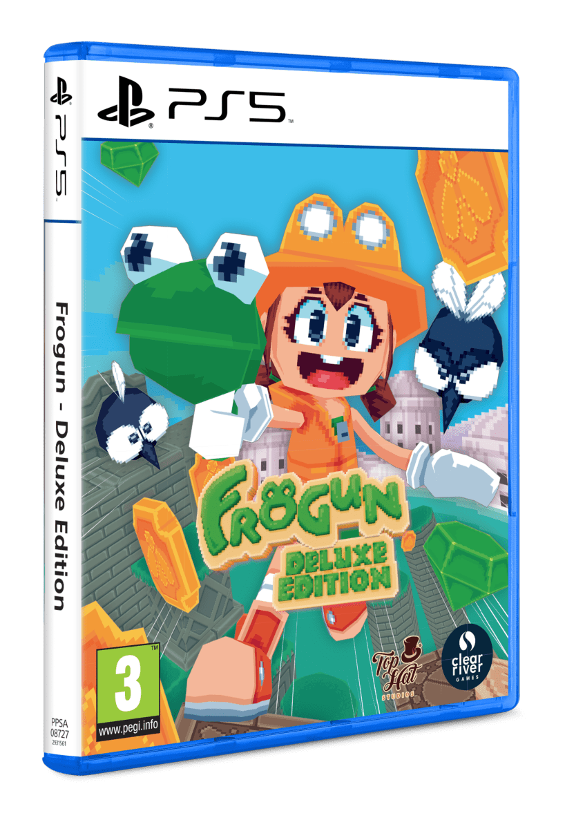 Frogun Deluxe Edition Playstation 5 - Jeux Vidéo Physique - Clear River Games - Shop Just for Games