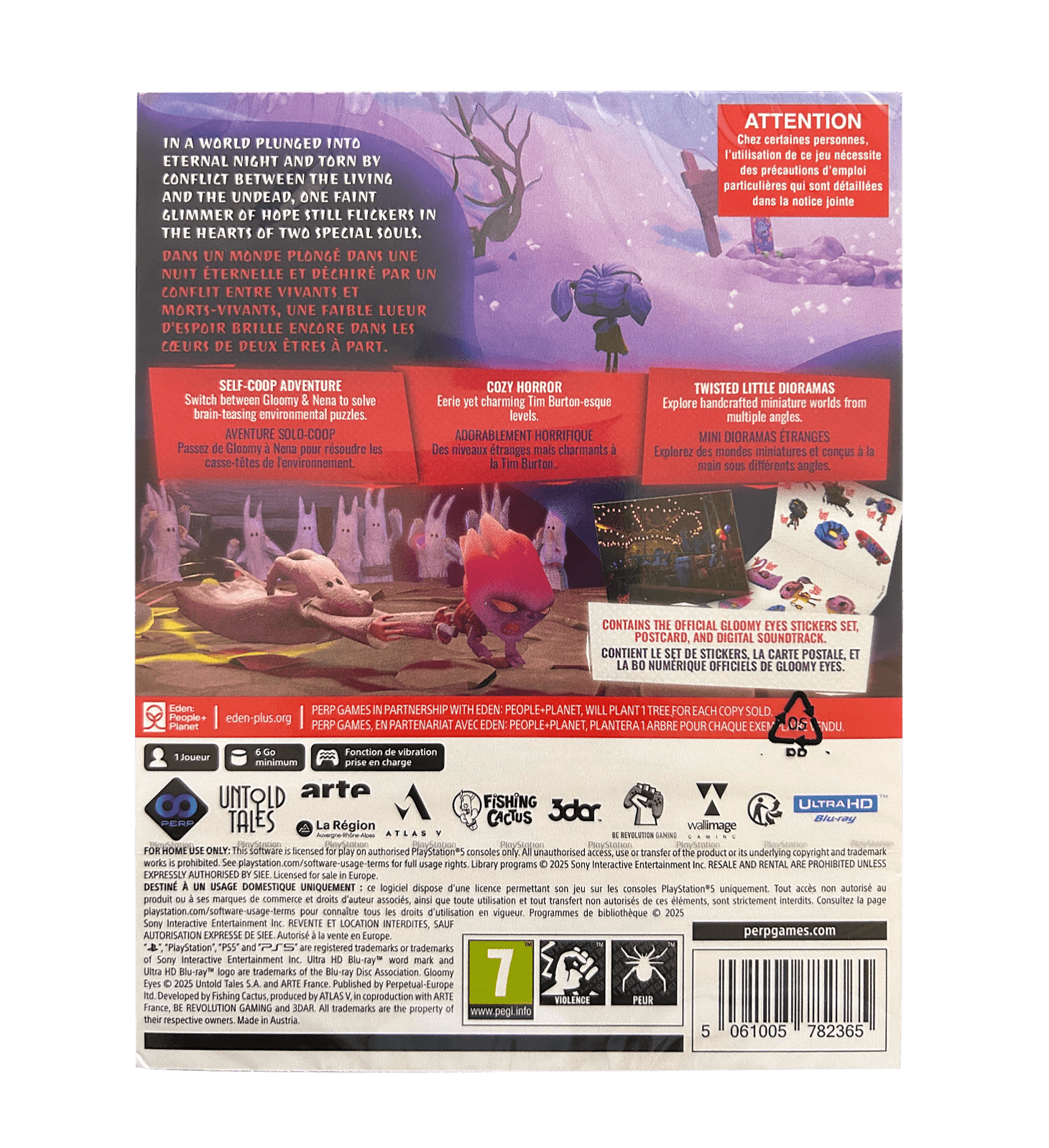 Gloomy Eyes (Slipcase Edition) PS5 - Jeux Vidéo Physique - PERP GAMES - Shop Just for Games