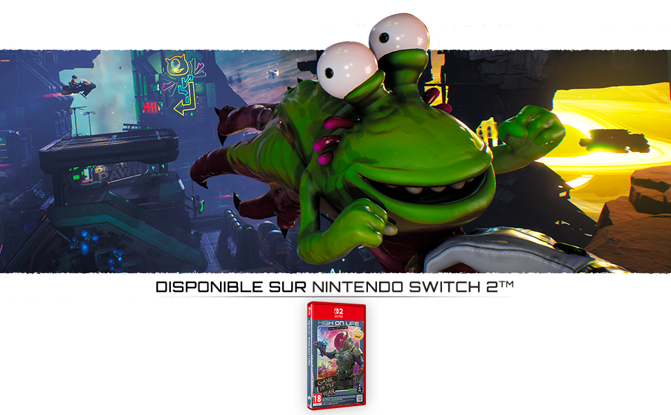 High on Life Nintendo Switch 2 Edition - Jeux Vidéo Physique - Clear River Games - Shop Just for Games