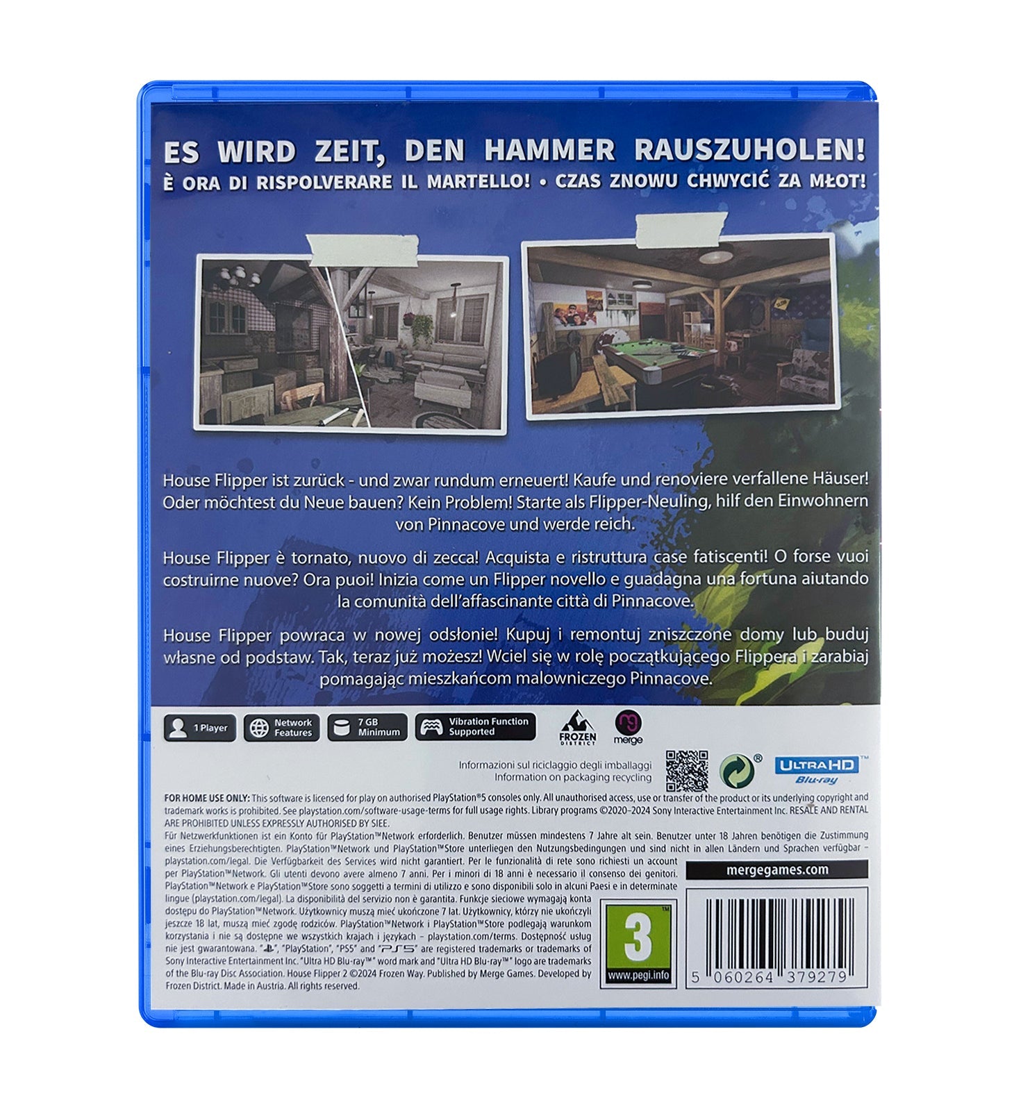 House Flipper 2 PS5 USK - Jeux Vidéo Physique - MERGE - Shop Just for Games