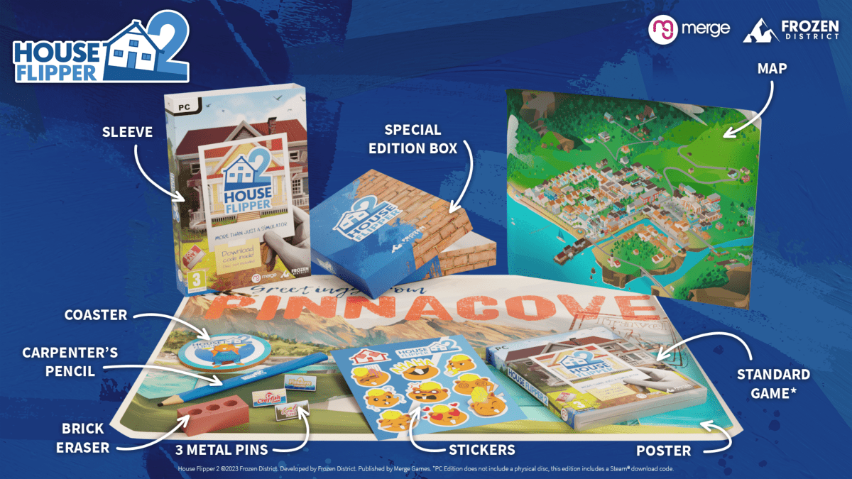 House Flipper 2 Special Edition PC - (Code de Téléchargement Uniquement - Jeux Vidéo Code de Téléchargement - MERGE - Shop Just for Games