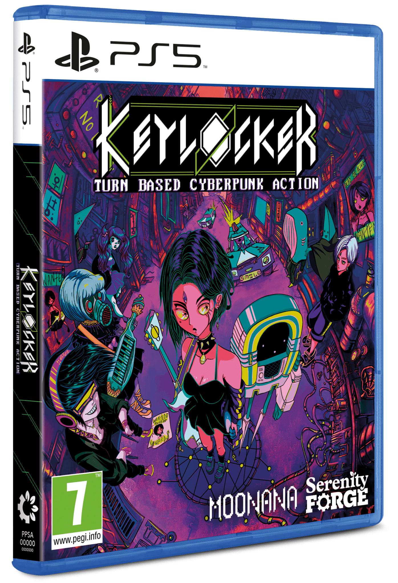 Keylocker Turn Based Cyberpunk Action PS5 - Jeux Vidéo Physique - TESURA - Shop Just for Games