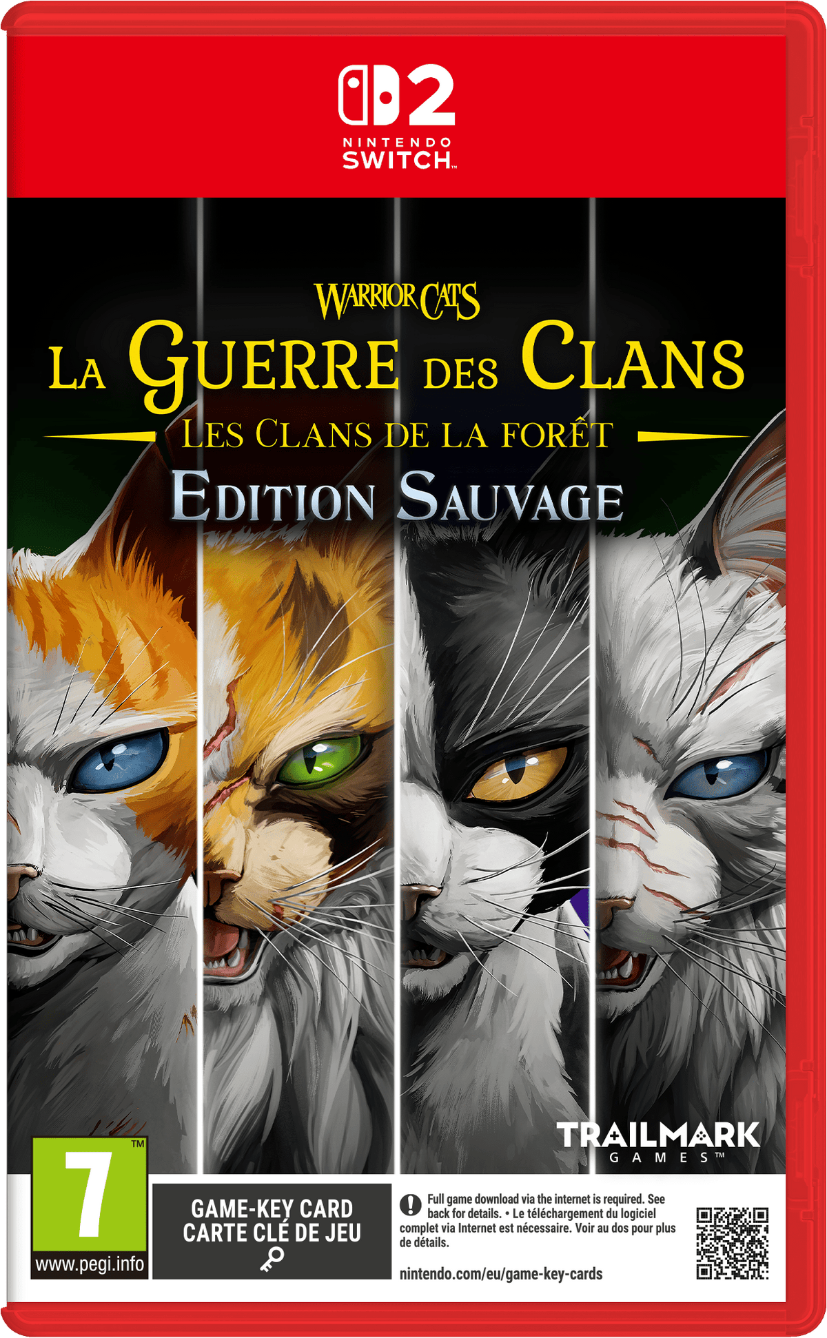 La Guerre des Clans : Les Clans de la Forêt Edition Sauvage Switch 2 - Jeux Vidéo Physique - TRAILMARK GAMES - Shop Just for Games