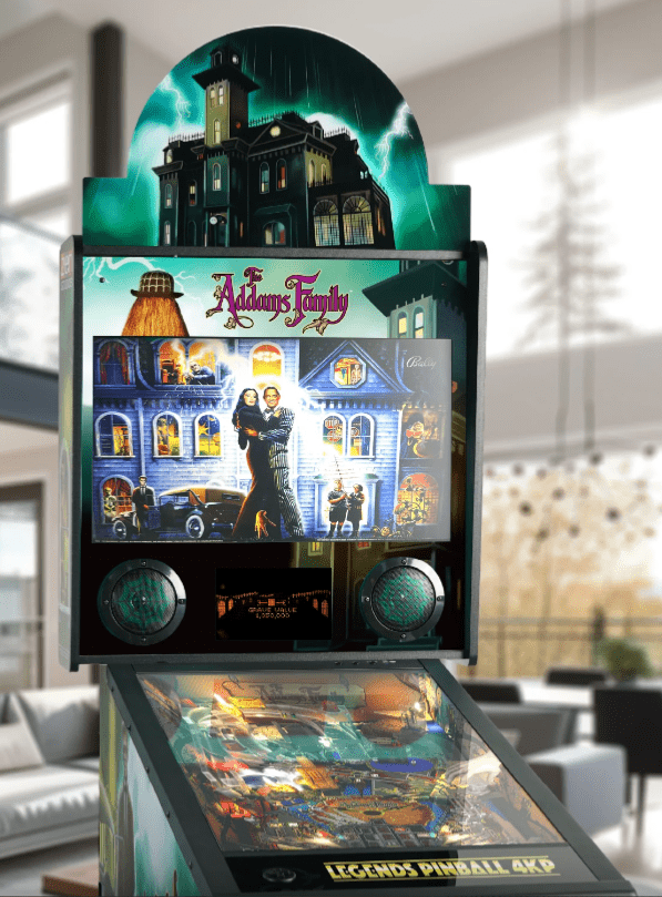 Legends Pinball AtGames - Flipper 4K - Famille Addams - Flipper Electronique - AtGames - Shop Just for Games