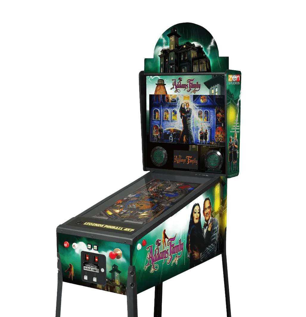 Legends Pinball AtGames - Flipper 4K - Famille Addams - Flipper Electronique - AtGames - Shop Just for Games