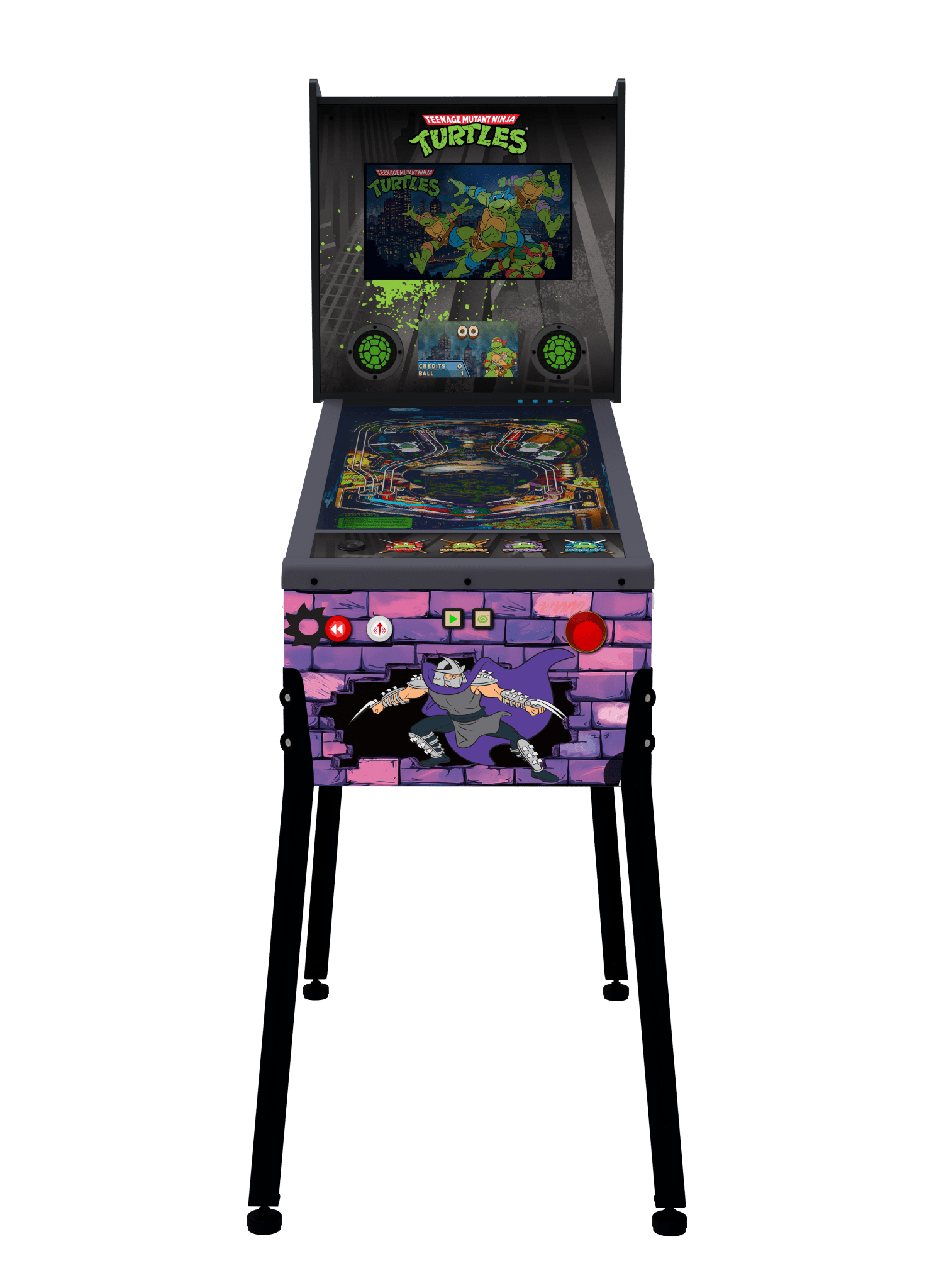 Legends Pinball AtGames - Flipper HDP - Teenage Mutant Ninja Turtles - Flipper Electronique - AtGames - Shop Just for Games