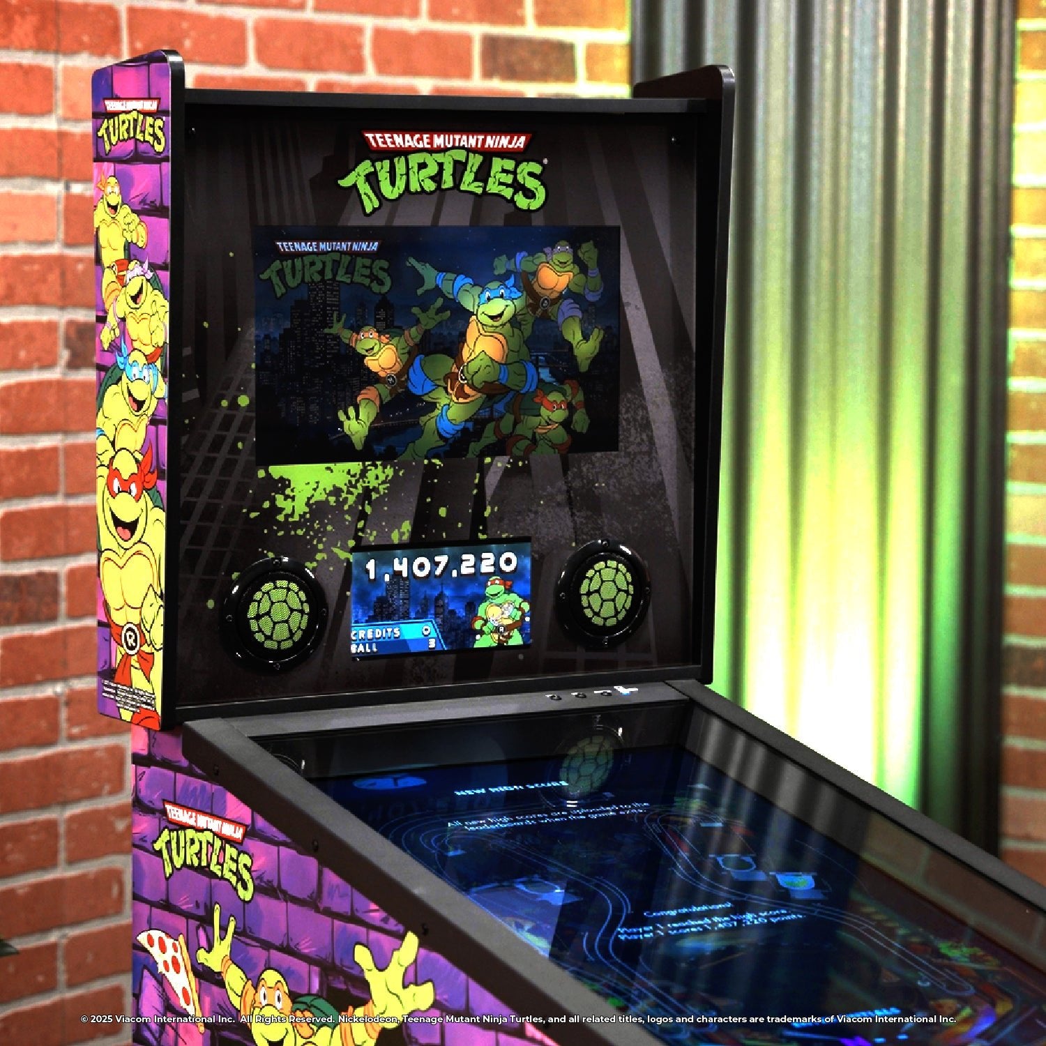 Legends Pinball AtGames - Flipper HDP - Teenage Mutant Ninja Turtles - Flipper Electronique - AtGames - Shop Just for Games