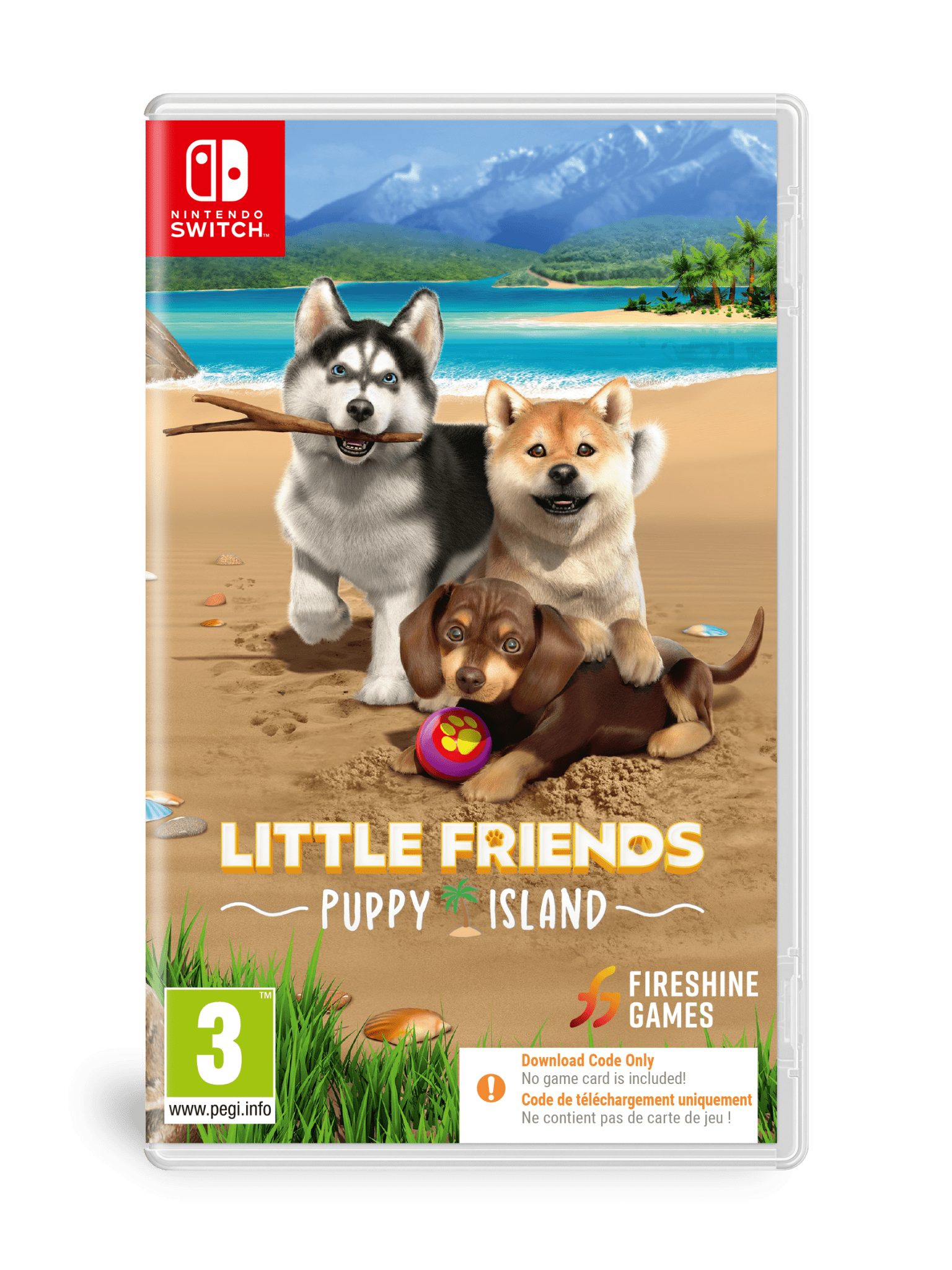 Little Friends Puppy Island Nintendo SWITCH (Code de téléchargement) - Jeux Vidéo Code de Téléchargement - Fireshine - Shop Just for Games