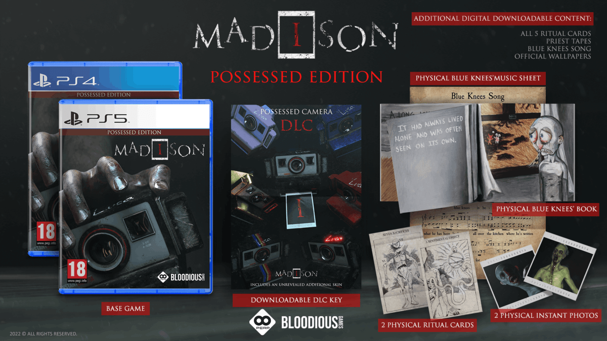 Madison Possessed Edition PS4 - Jeux Vidéo Physique - PERP GAMES - Shop Just for Games