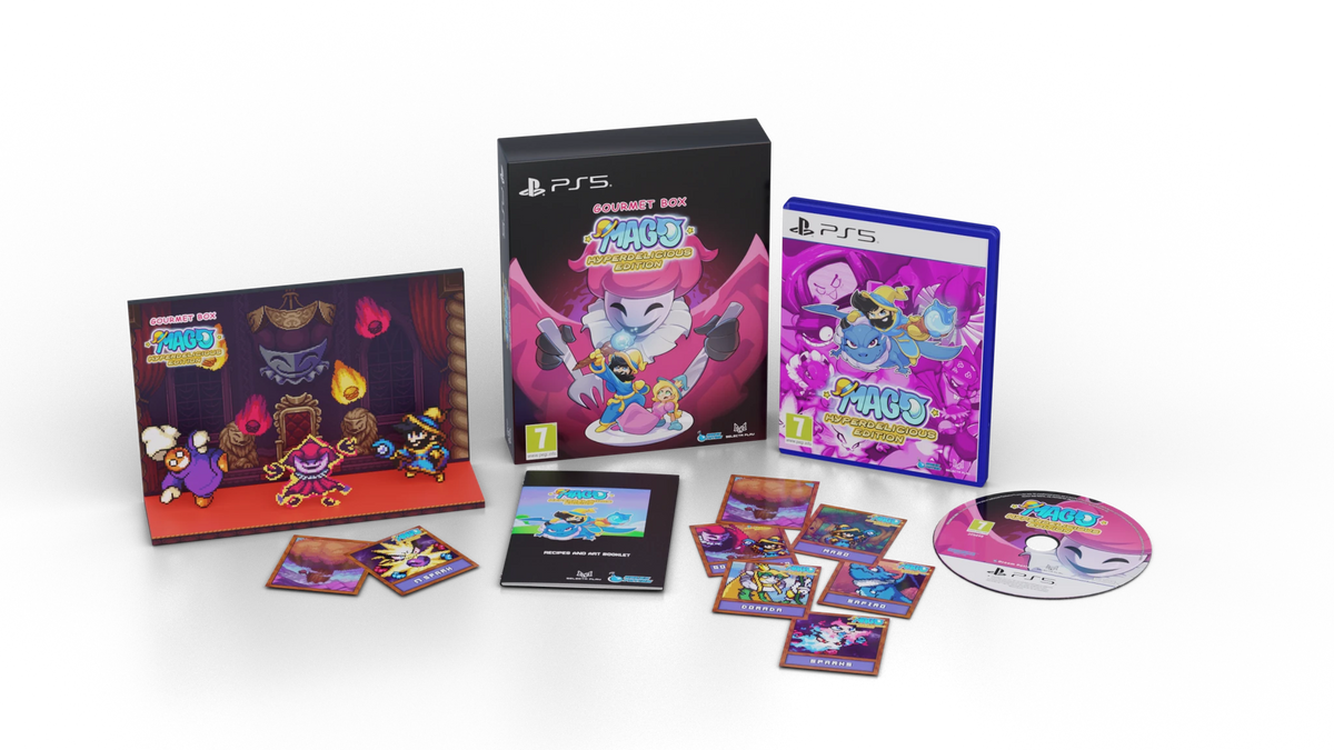 Mago Hyperdelicious Edition Gourmet Box PS5 - Jeux Vidéo Physique - SELECTA PLAY - Shop Just for Games