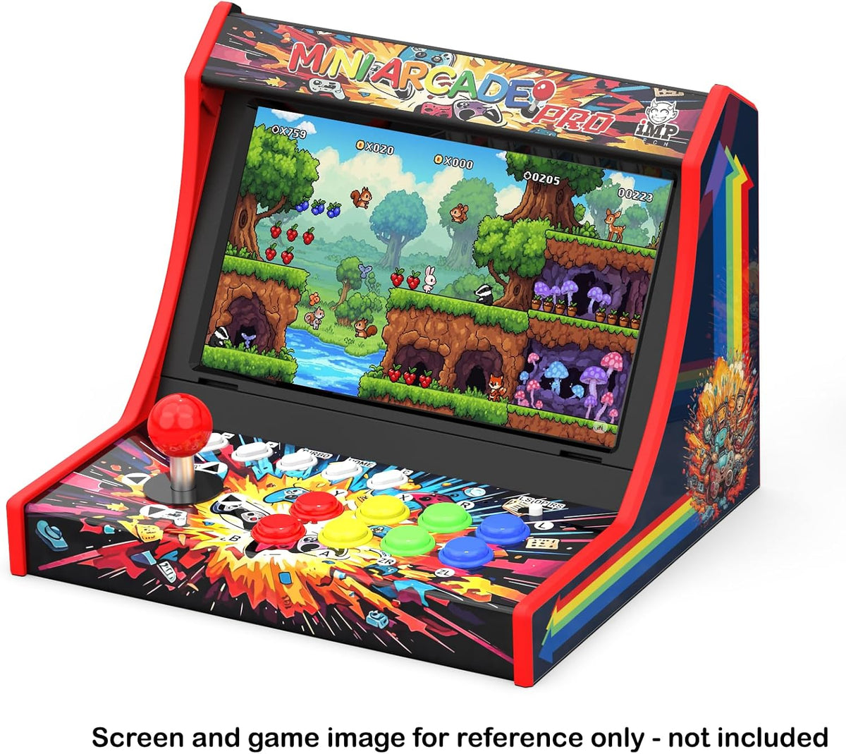 Mini Arcade Pro iMP Tech - Mini Borne Retro pour Nintendo Switch, OLED et Switch 2 - Borne arcade - IMP Gaming - Shop Just for Games
