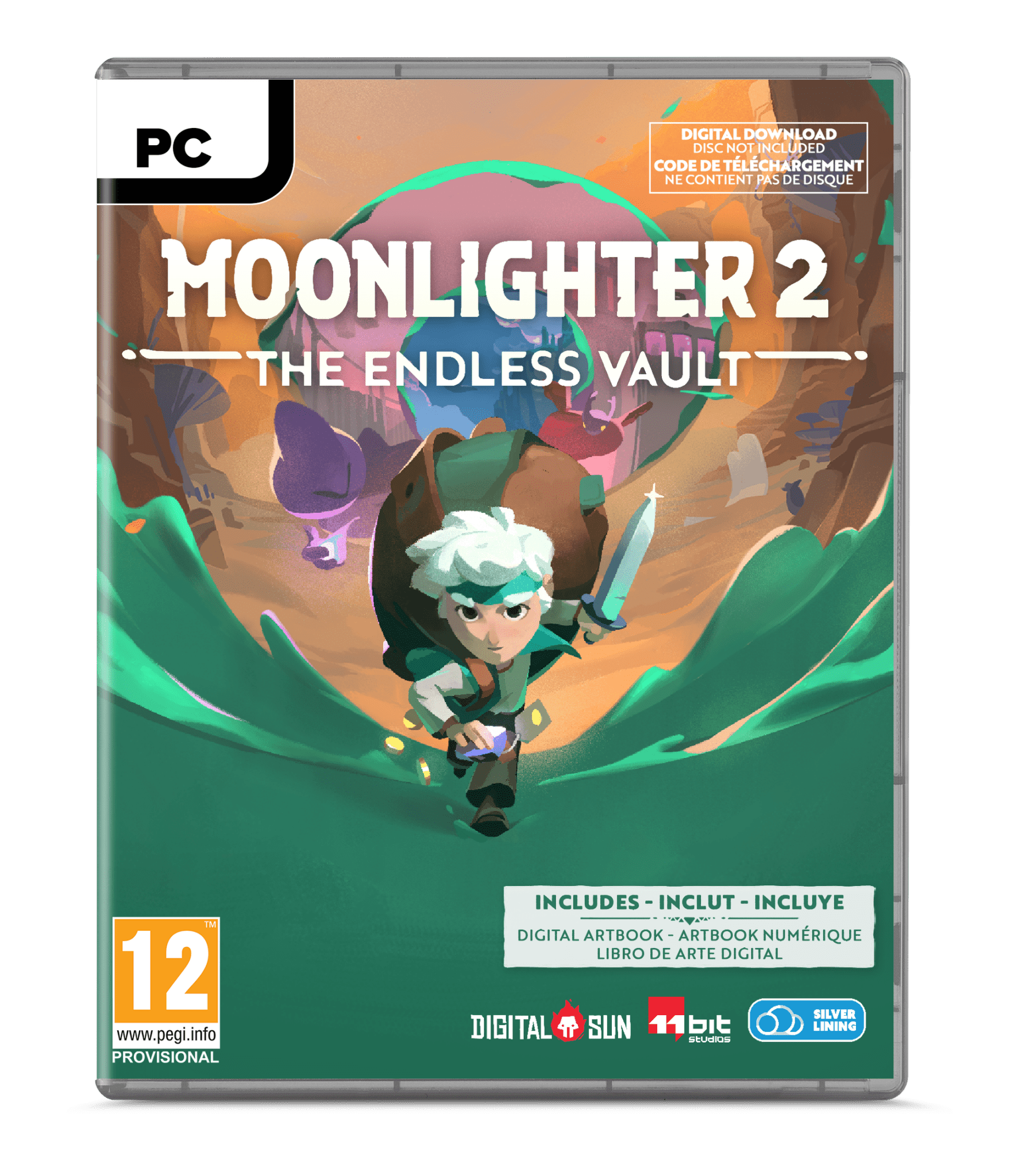 Moonlighter 2 The Endless Vault PC - Jeux Vidéo Code de Téléchargement - SILVER LINING - Shop Just for Games