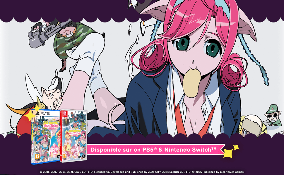 Muchi Muchi Pork! & PinkSweets Boosted More Edition SWITCH - Jeux Vidéo Physique - Clear River Games - Shop Just for Games
