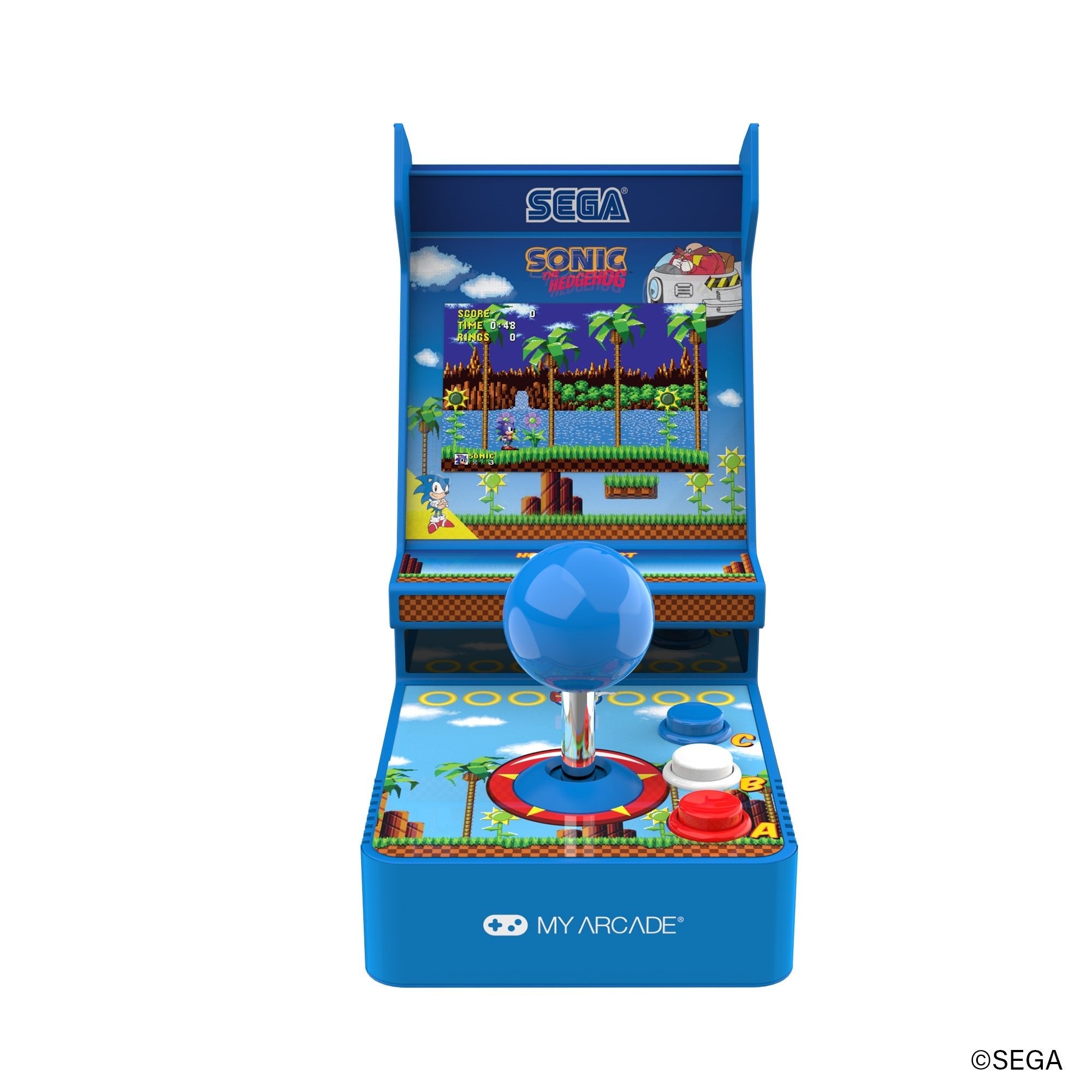 My Arcade - Joystick Player Sonic The Hedgehog + Porte - clés Tails OFFERT - Console portable - my arcade - Shop Just for Games