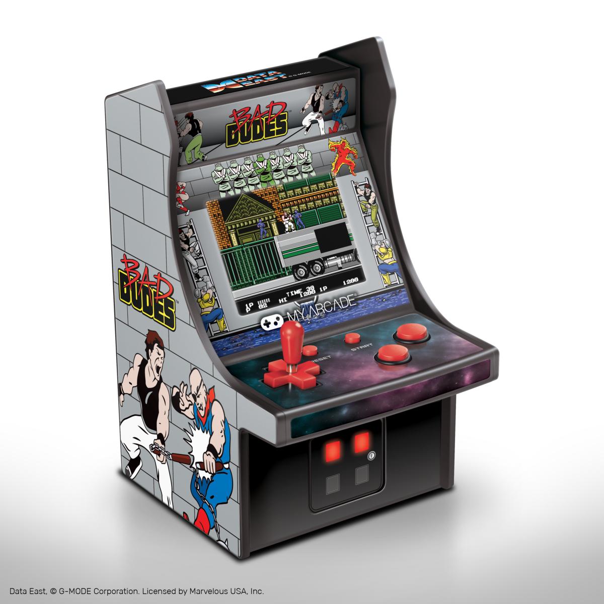 My Arcade - Micro Player 17cm Bad Dudes - Console portable - My Arcade - Shop Just for Games