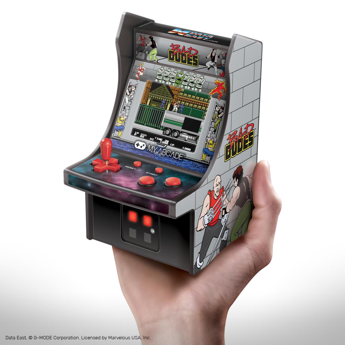 My Arcade - Micro Player 17cm Bad Dudes - Console portable - My Arcade - Shop Just for Games