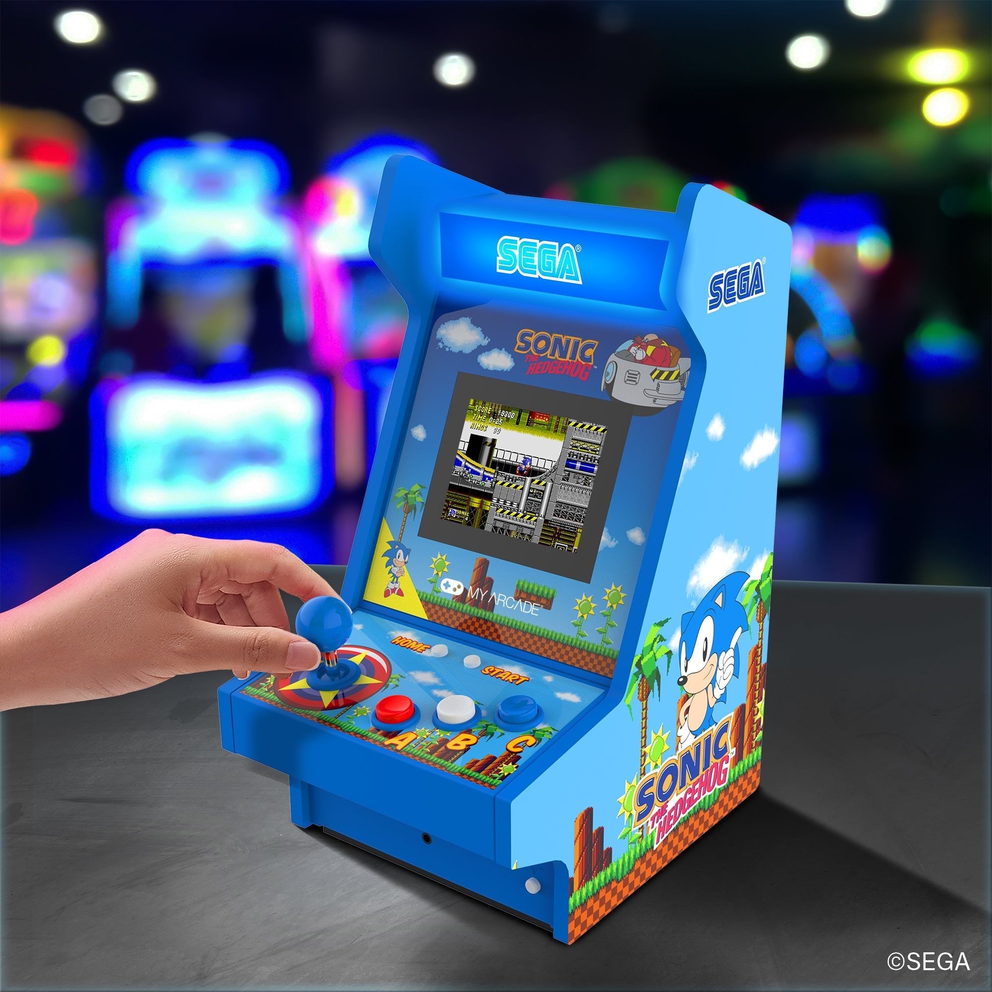 My Arcade - Mighty Player Sonic The Hedgehog + Porte - clés Sonic OFFERT - Console portable - My Arcade - Shop Just for Games