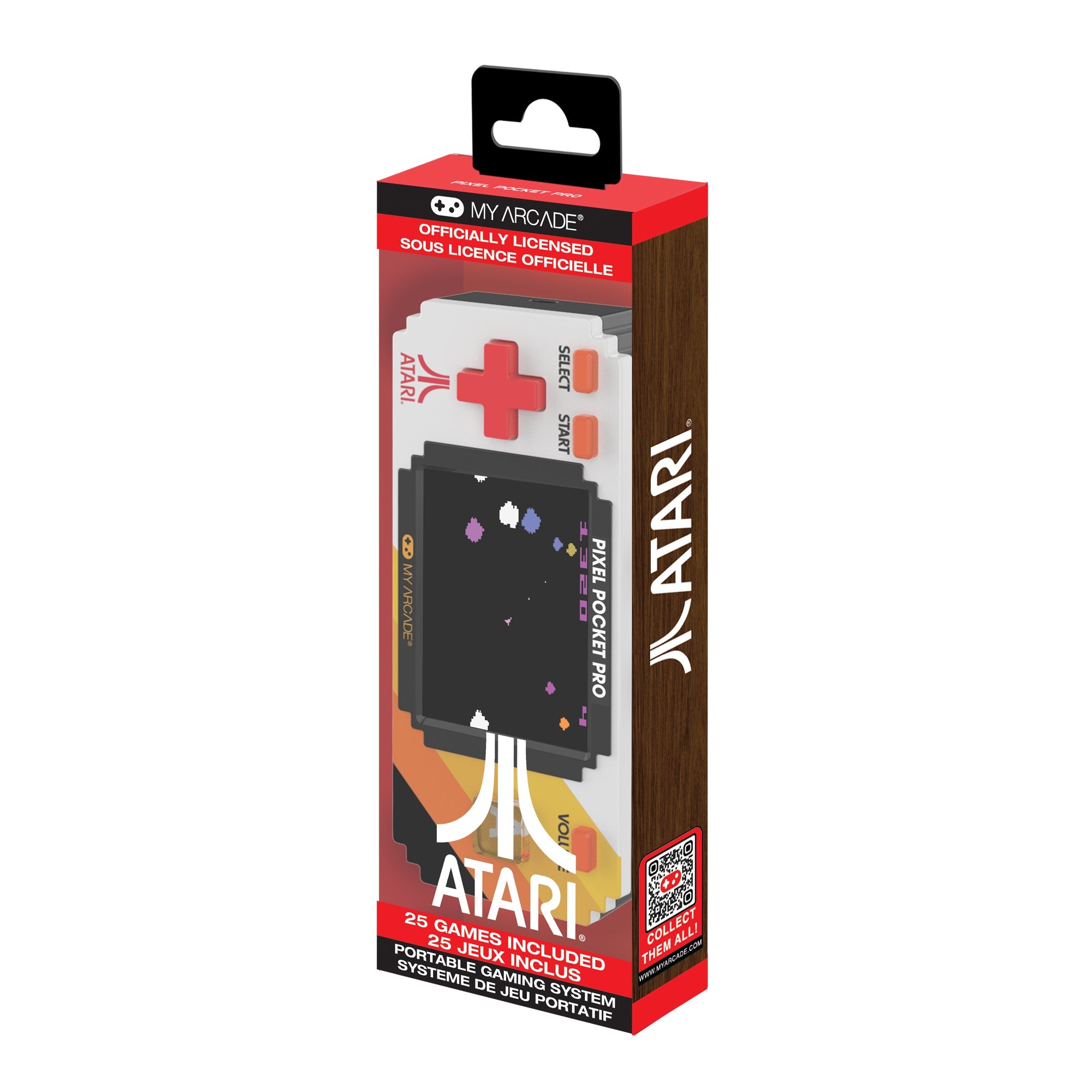 My Arcade Pixel Pocket Pro Atari - Console portable - My Arcade - Shop Just for Games