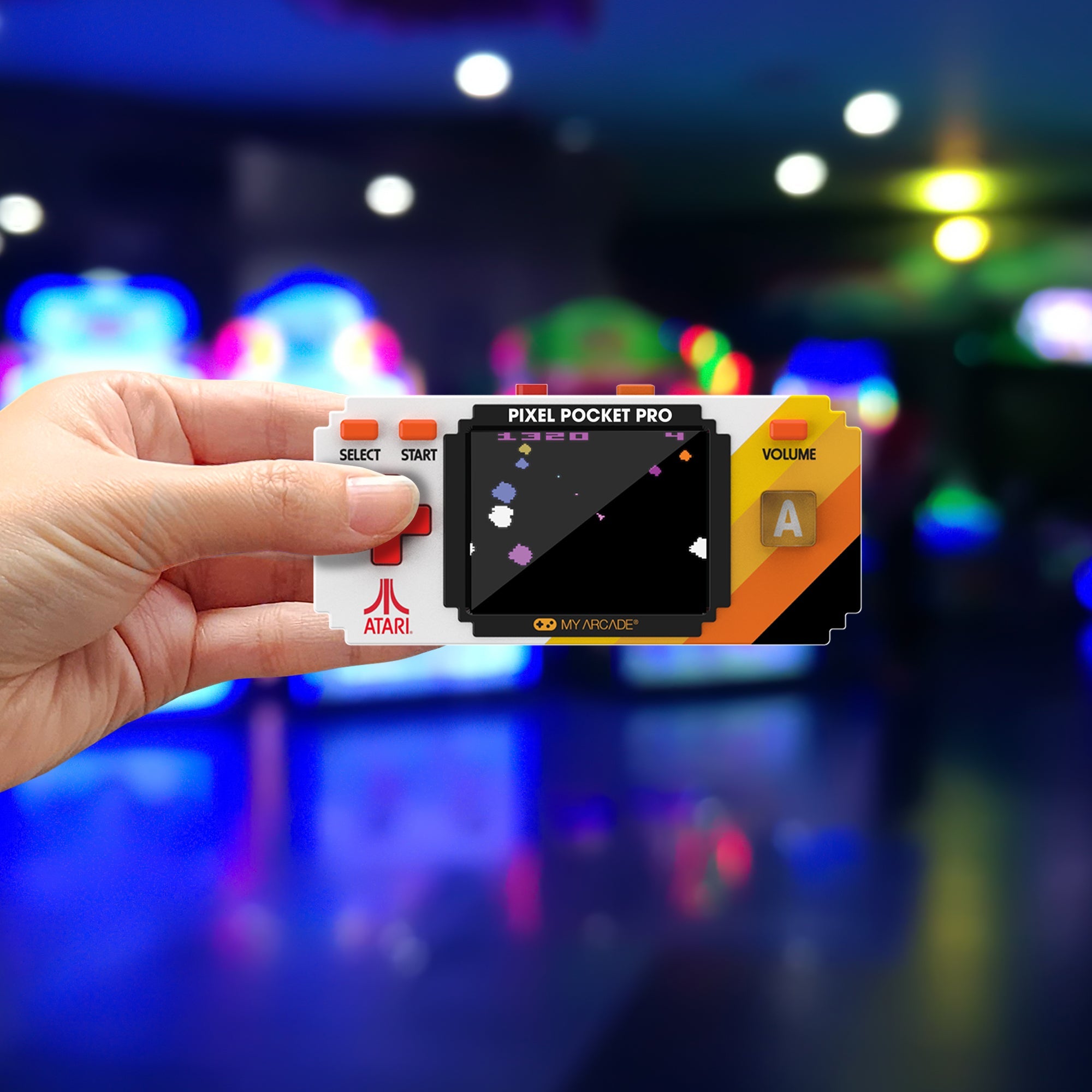 My Arcade Pixel Pocket Pro Atari - Console portable - My Arcade - Shop Just for Games