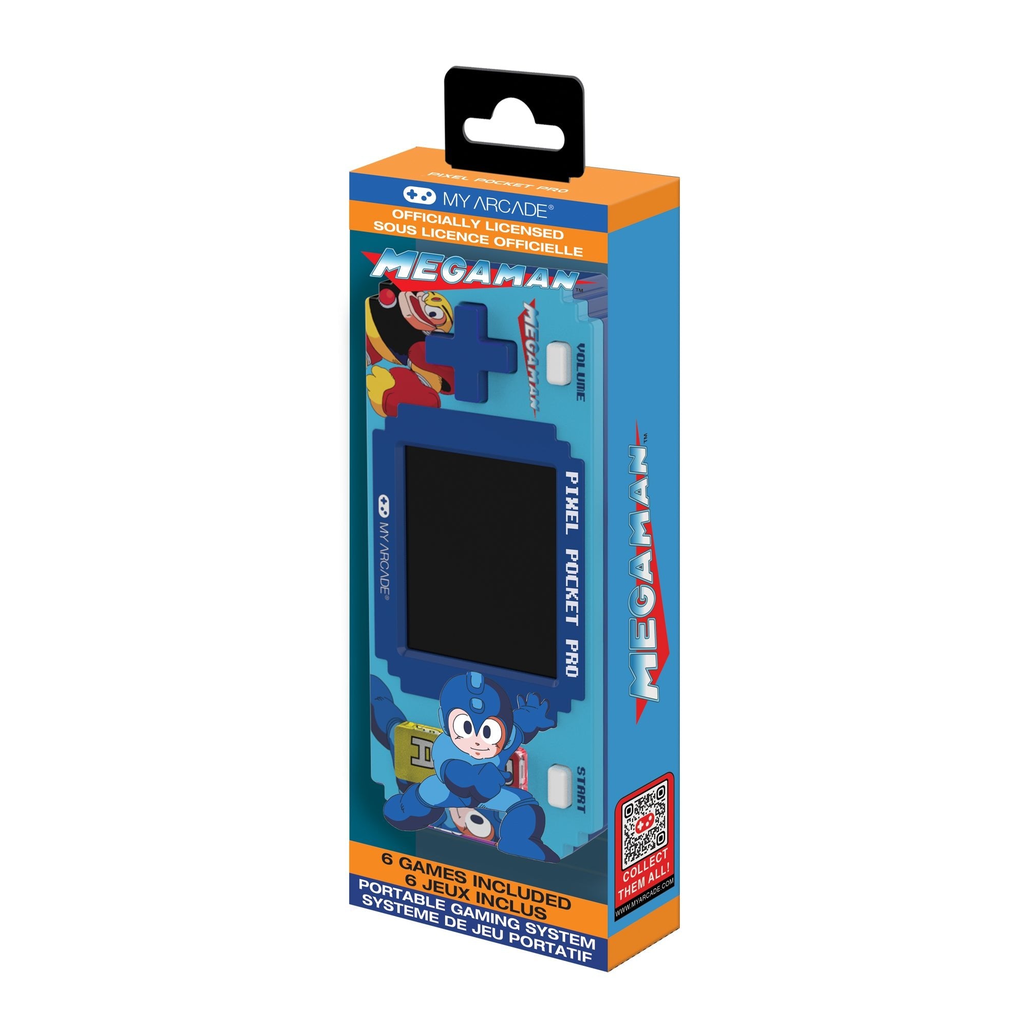 My Arcade Pixel Pocket Pro Mega Man - Console portable - My Arcade - Shop Just for Games