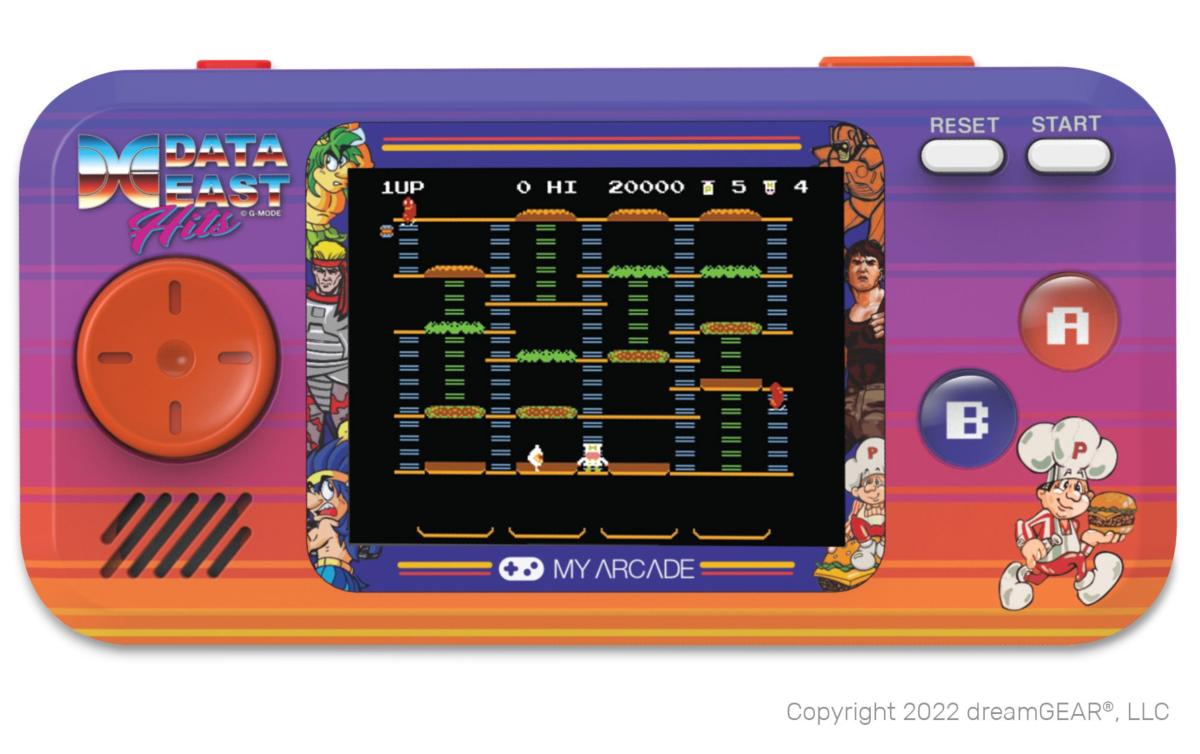 My Arcade - Pocket Player Data East Hits - Console de Jeu Portable - 308 Jeux en 1 - Console portable - My Arcade - Shop Just for Games