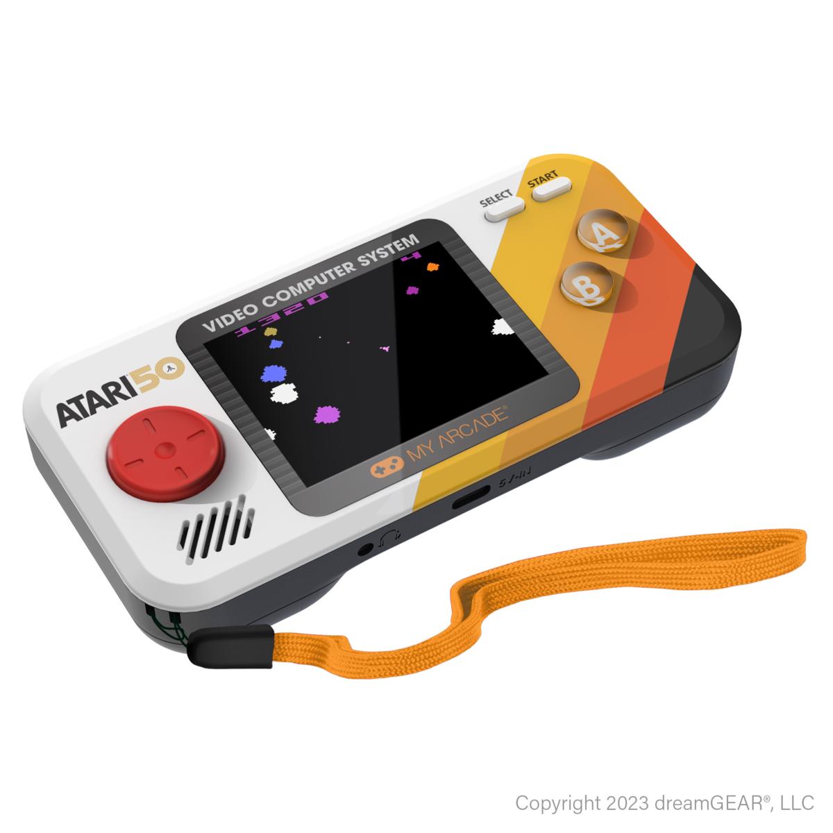 My Arcade - Pocket Player PRO Atari 50th Anniversary (100 jeux intégrés) - Mini Console Portable Retro - Console portable - My Arcade - Shop Just for Games