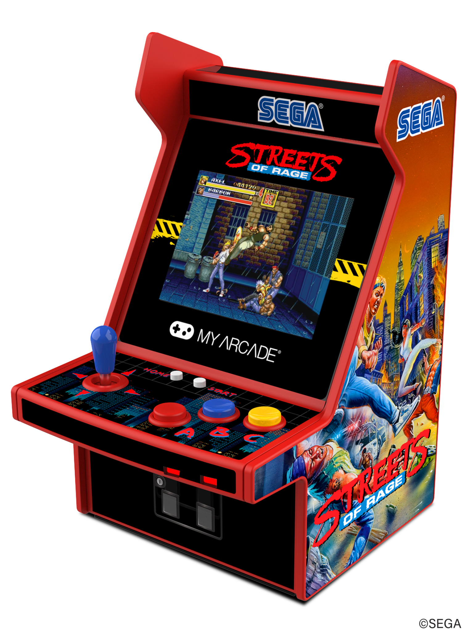 My Arcade - Streets Of Rage Micro Player Pro Portable Retro Arcade - Console portable - My Arcade - Shop Just for Games