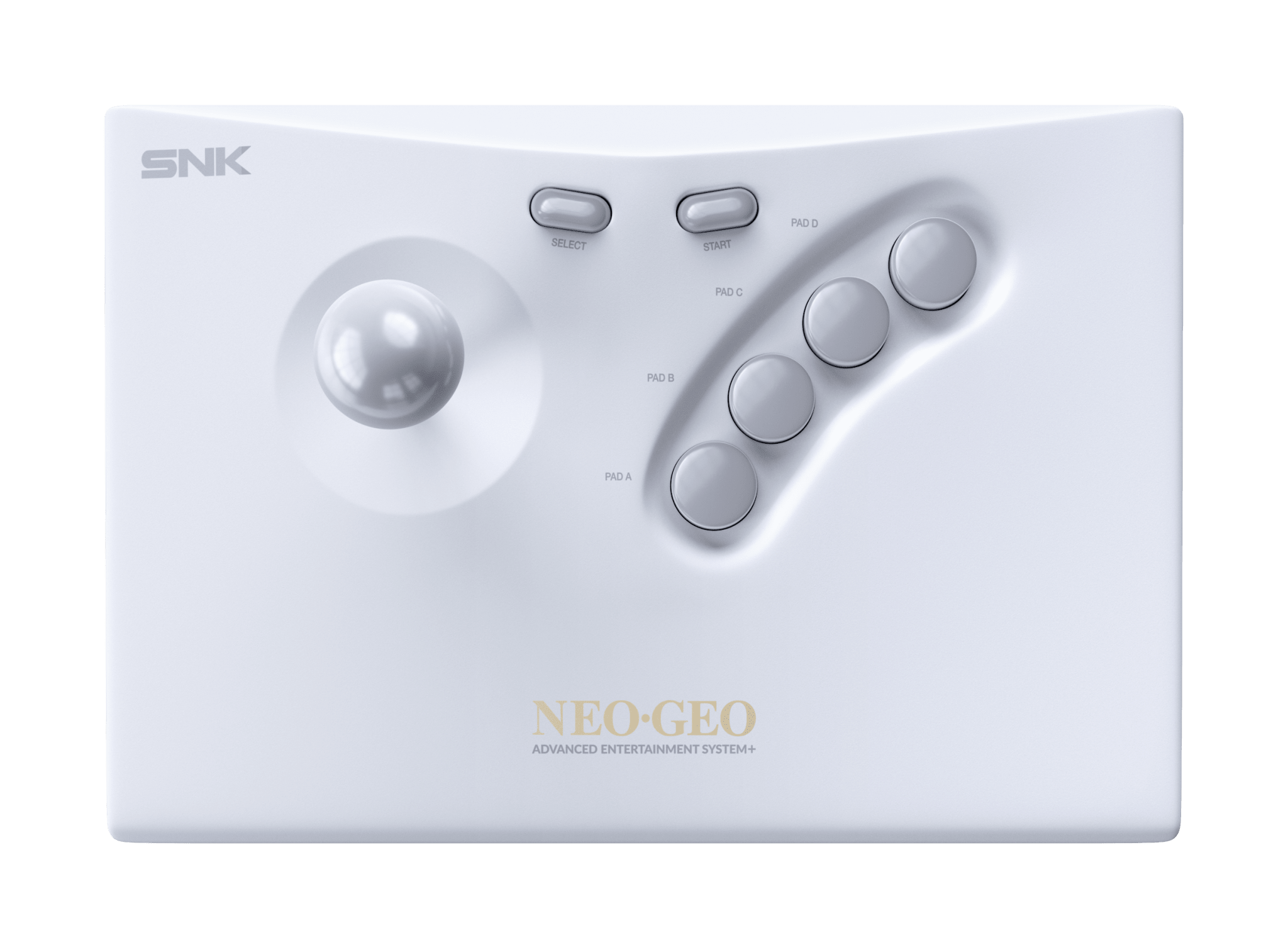 NEO GEO AES+ Arcade Stick sans fil Blanc - Console portable - SNK - Shop Just for Games
