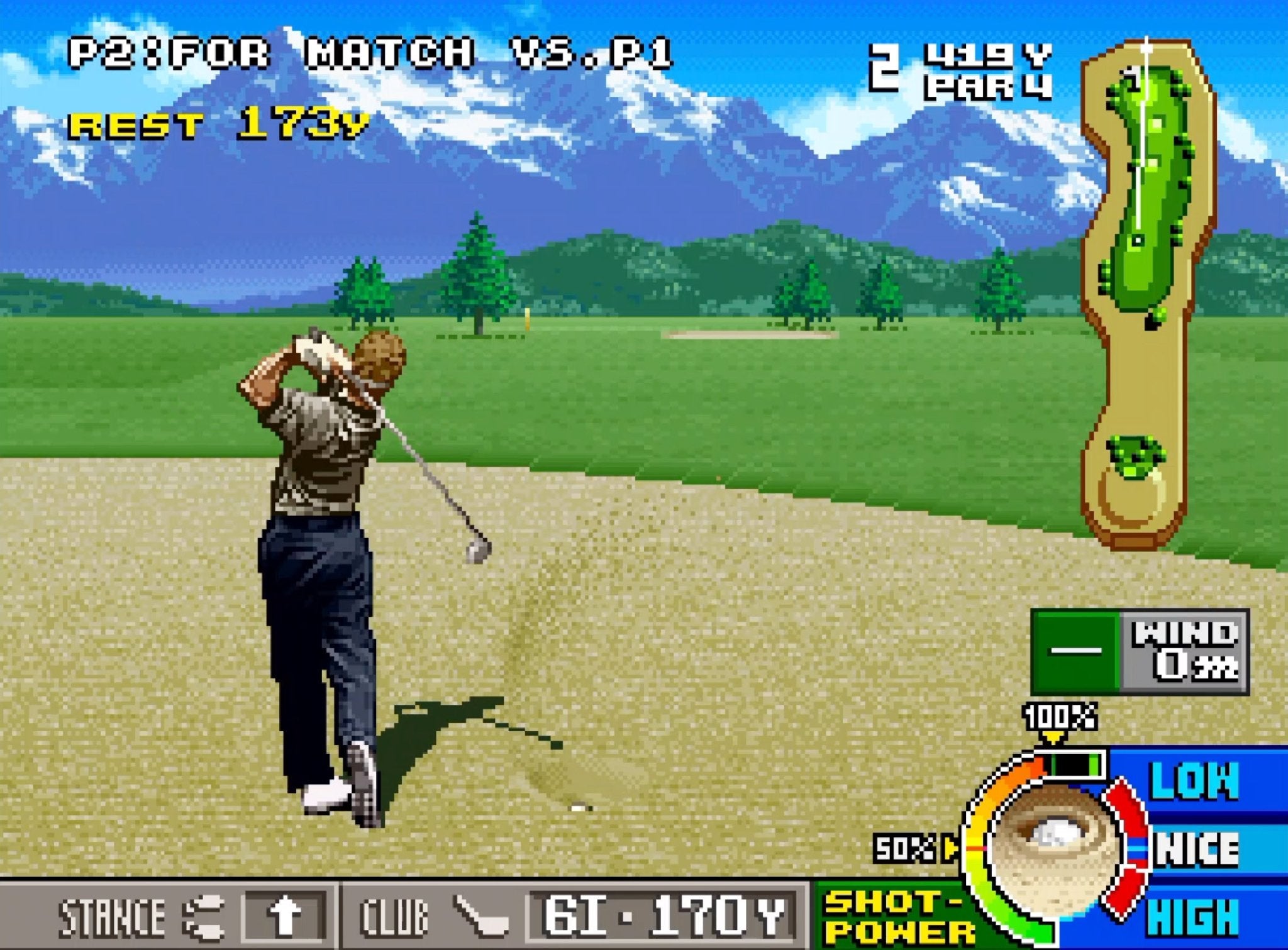 NEO GEO AES+ Cartouche de Jeu Big Tournament Golf - Jeux Vidéo Cartouche - SNK - Shop Just for Games