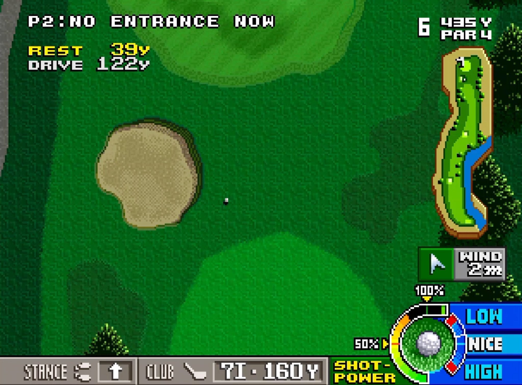 NEO GEO AES+ Cartouche de Jeu Big Tournament Golf - Jeux Vidéo Cartouche - SNK - Shop Just for Games