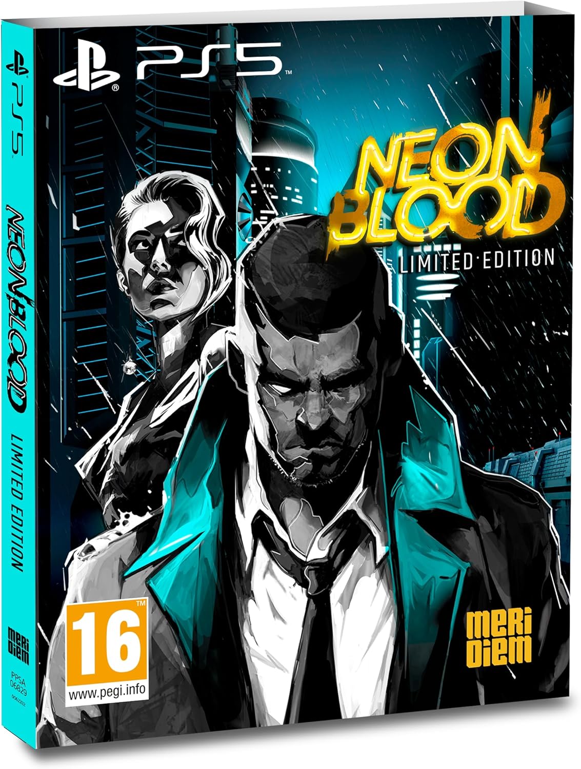 Neon Blood Limited Edition PS5 - Jeux Vidéo Physique - Meridiem - Shop Just for Games
