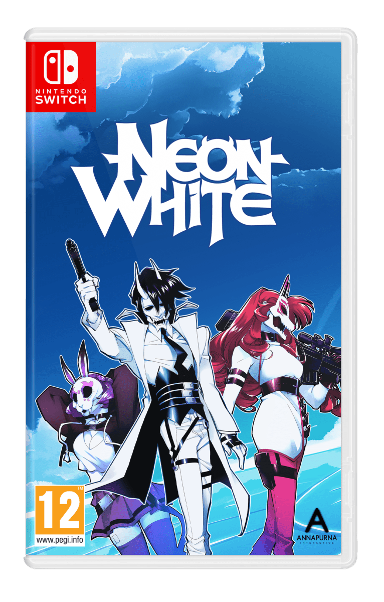 Neon White Nintendo SWITCH - Jeux Vidéo Physique - Annapurna Interactive - Shop Just for Games