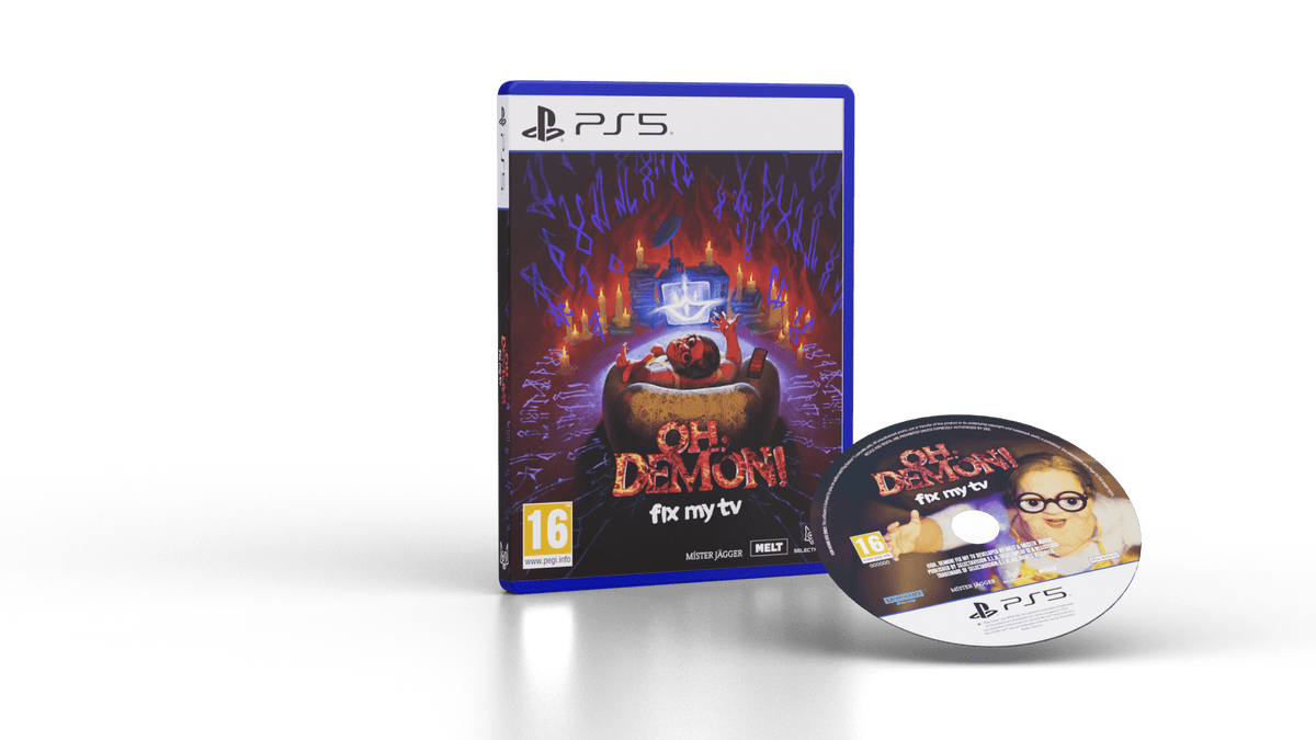 Oh' Demon! Fix My TV PS5 - Jeux Vidéo Physique - SELECTA PLAY - Shop Just for Games