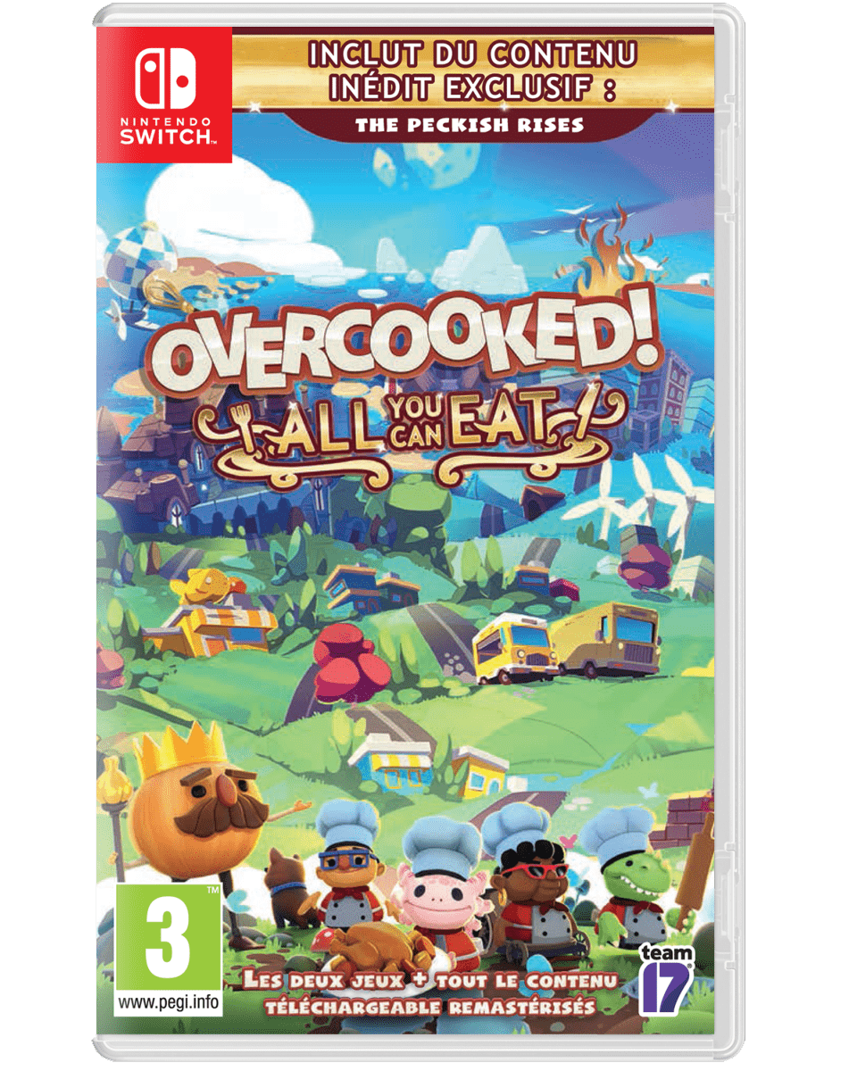 Overcooked All You can Eat Switch - Jeux Vidéo Physique - Team 17 - Shop Just for Games