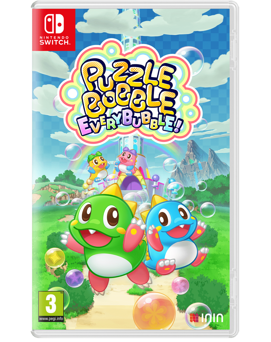 Puzzle Bobble Everybubble Nintendo SWITCH - Jeux Vidéo Physique - ININ - Shop Just for Games